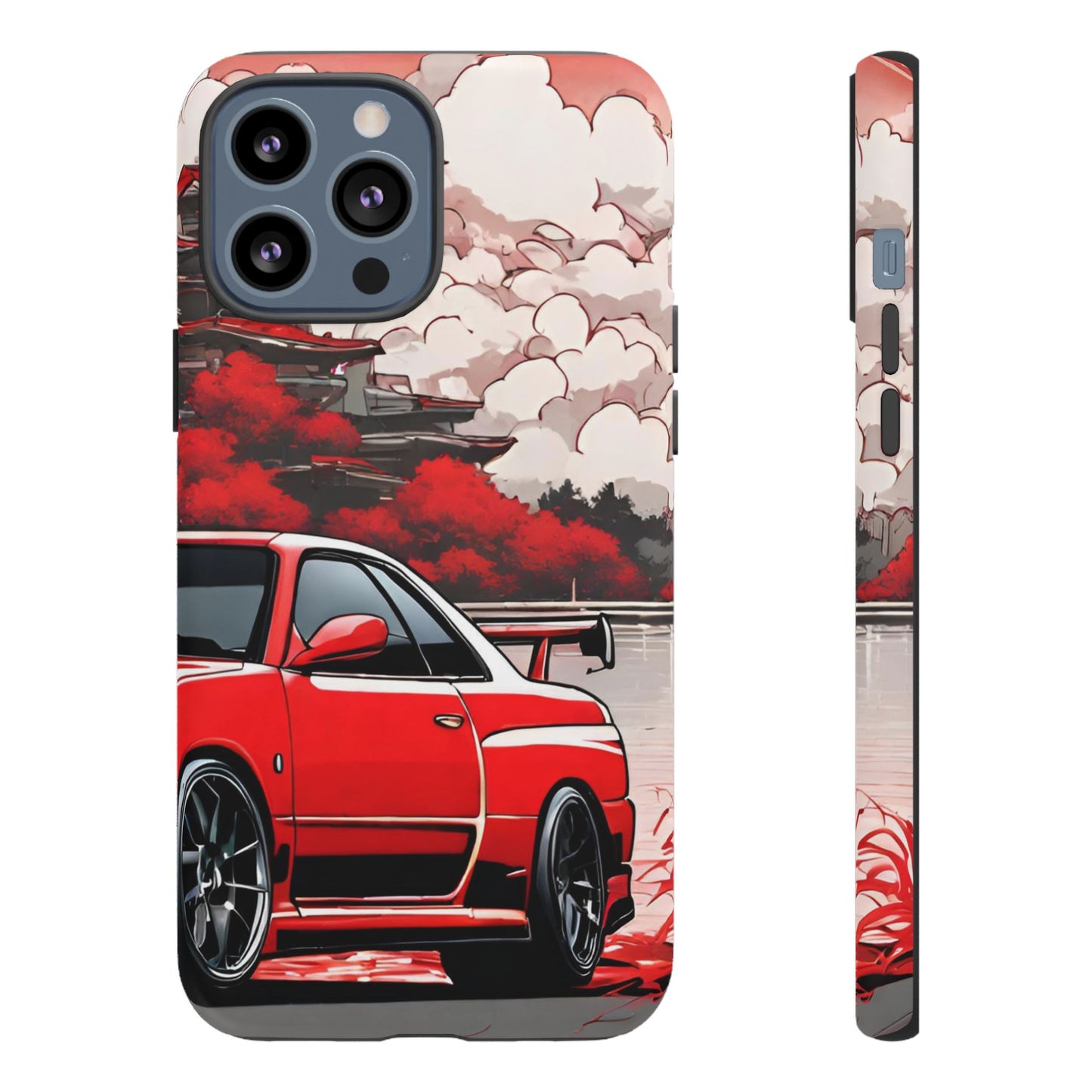 Nissan Skyline R34-Dual Layer Ultra Tough Phone Case Printify by The Night Shift Automotive Apparel