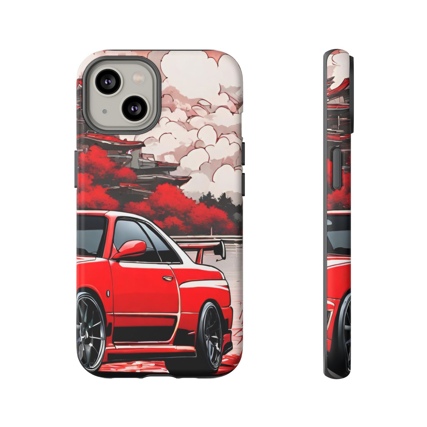 Nissan Skyline R34-Dual Layer Ultra Tough Phone Case Printify by The Night Shift Automotive Apparel