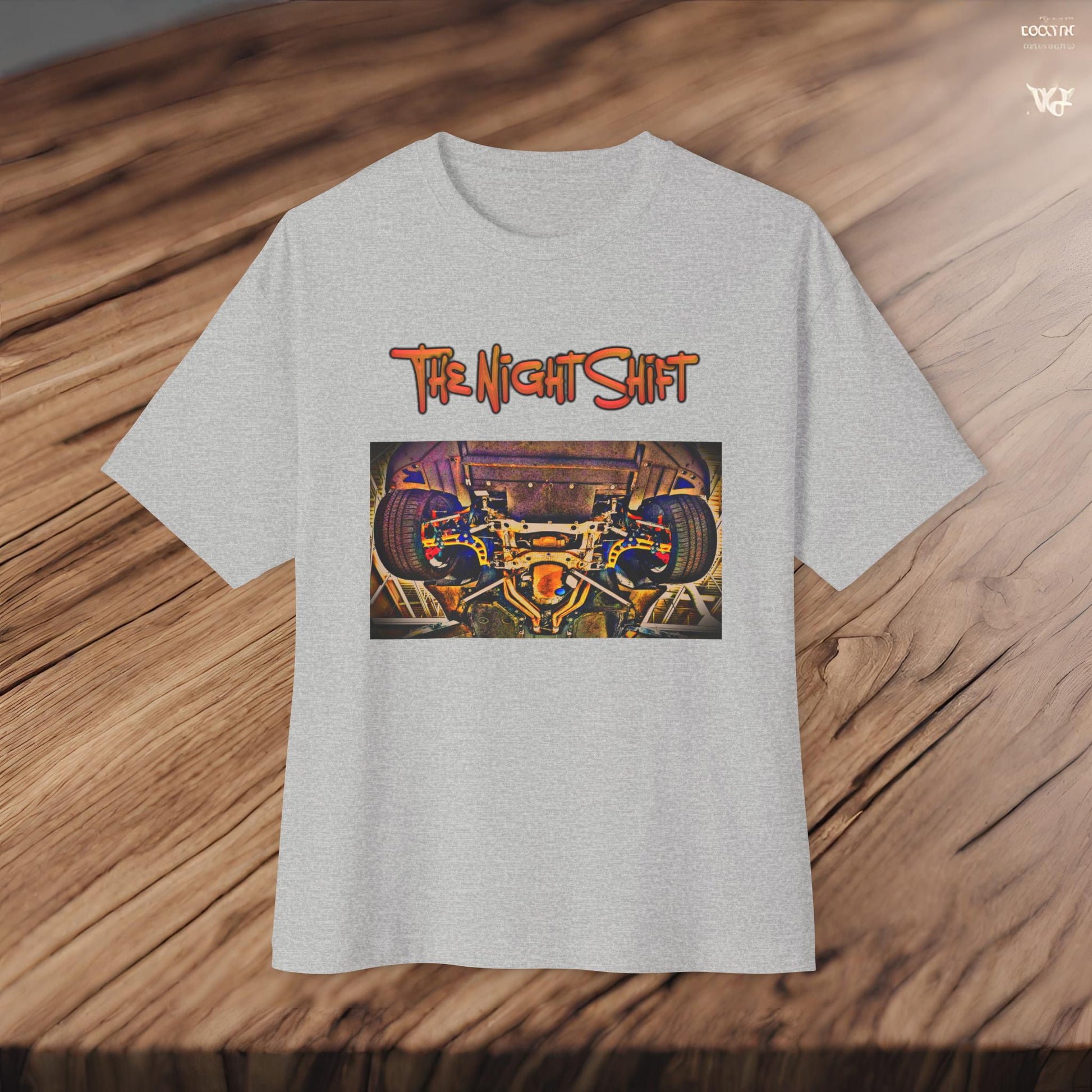Chevy Corvette C7 FDF Mega Mantis Angle Kit-Premium, Ultra Soft Unisex Oversized Boxy Tee Printify by The Night Shift Automotive Apparel