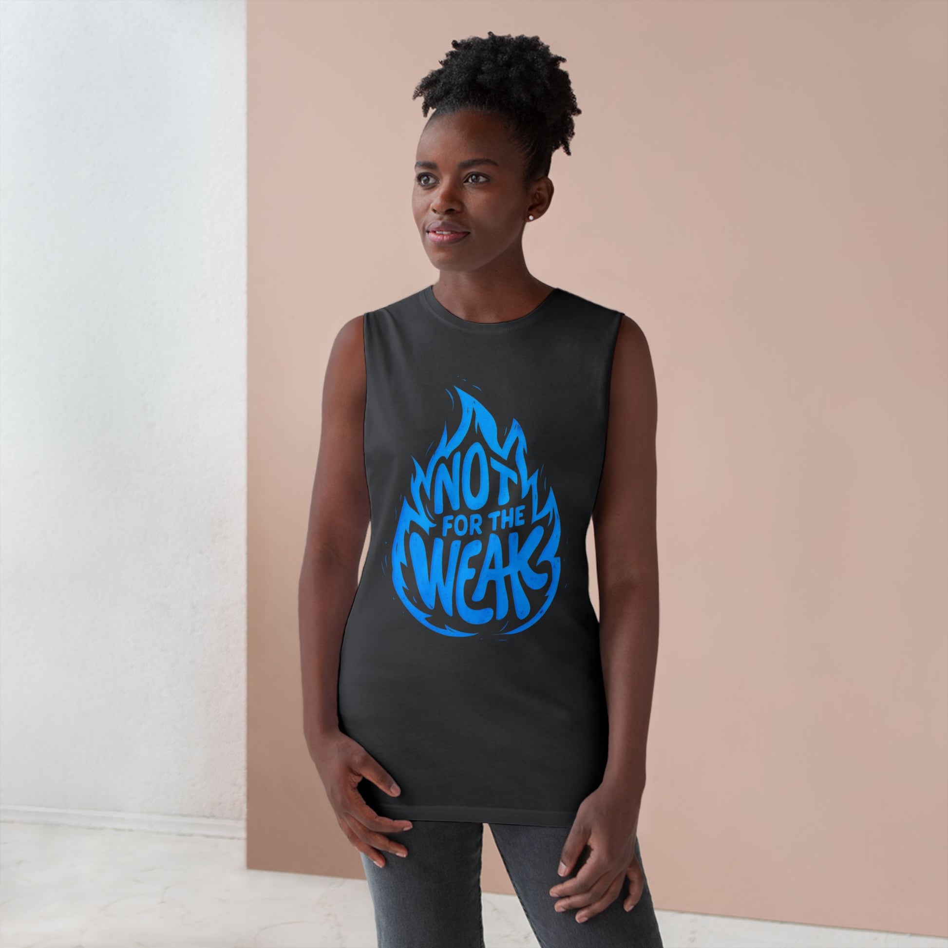 Not For The Weak - Premium Unisex Barnard Tank Top Printify by The Night Shift Automotive Apparel