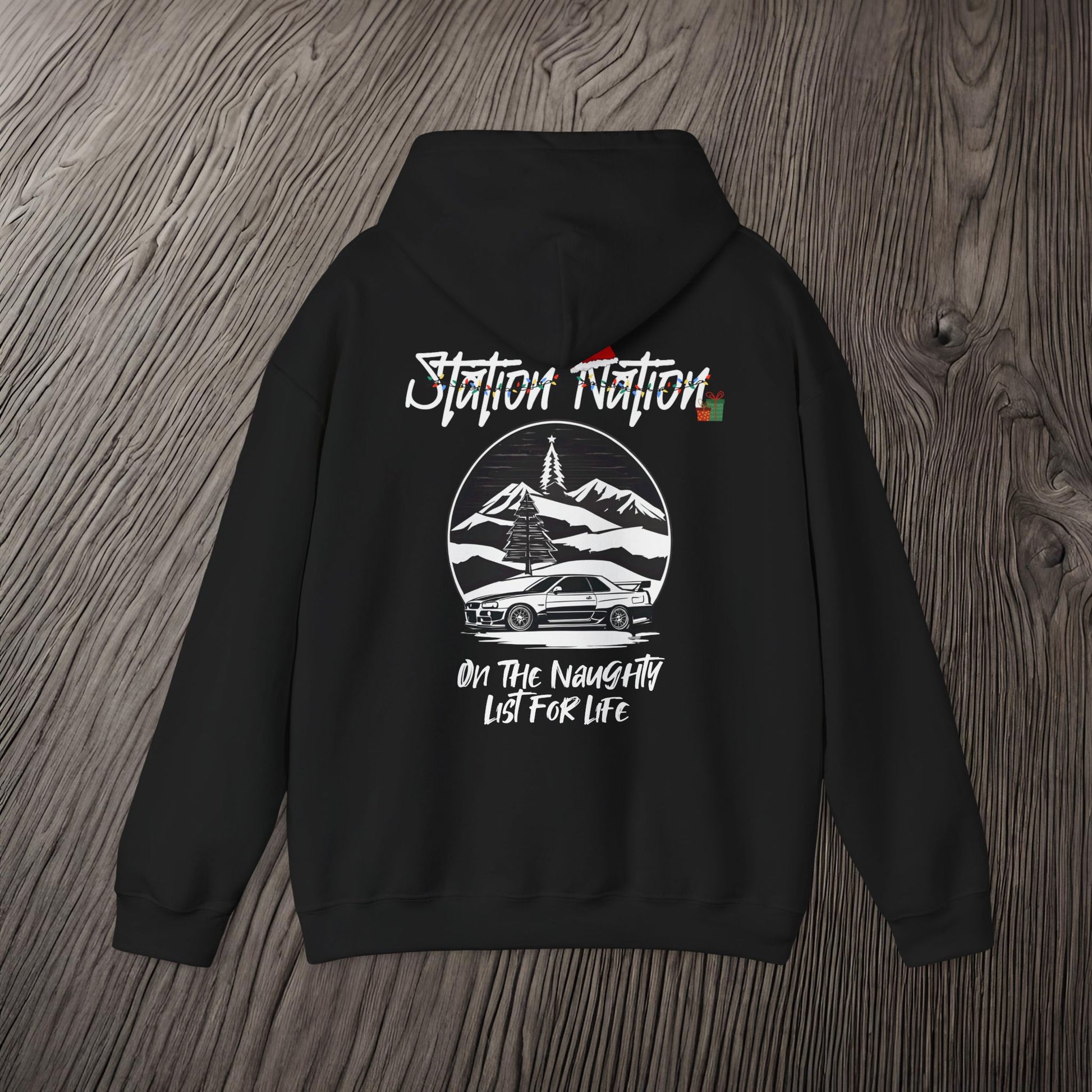 🎁 Christmas Limited Edition Station Nation-Ultra Soft, Premium Hoodie Printify by The Night Shift Automotive Apparel