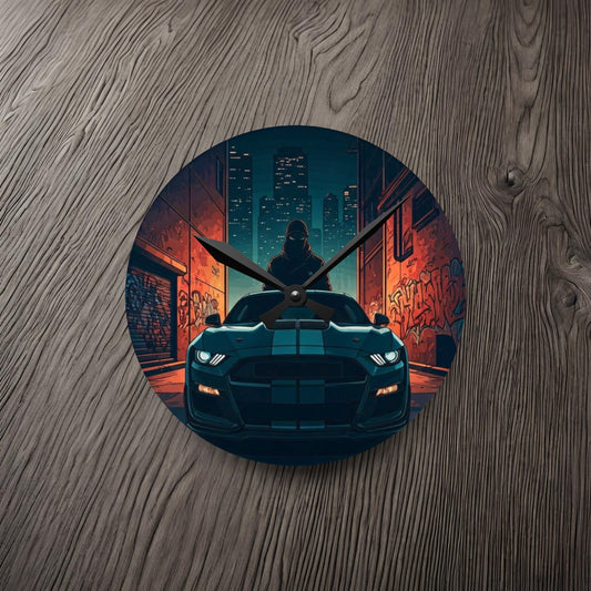 Ford Mustang Shelby GT350 Street Life-Acrylic Wall Clock