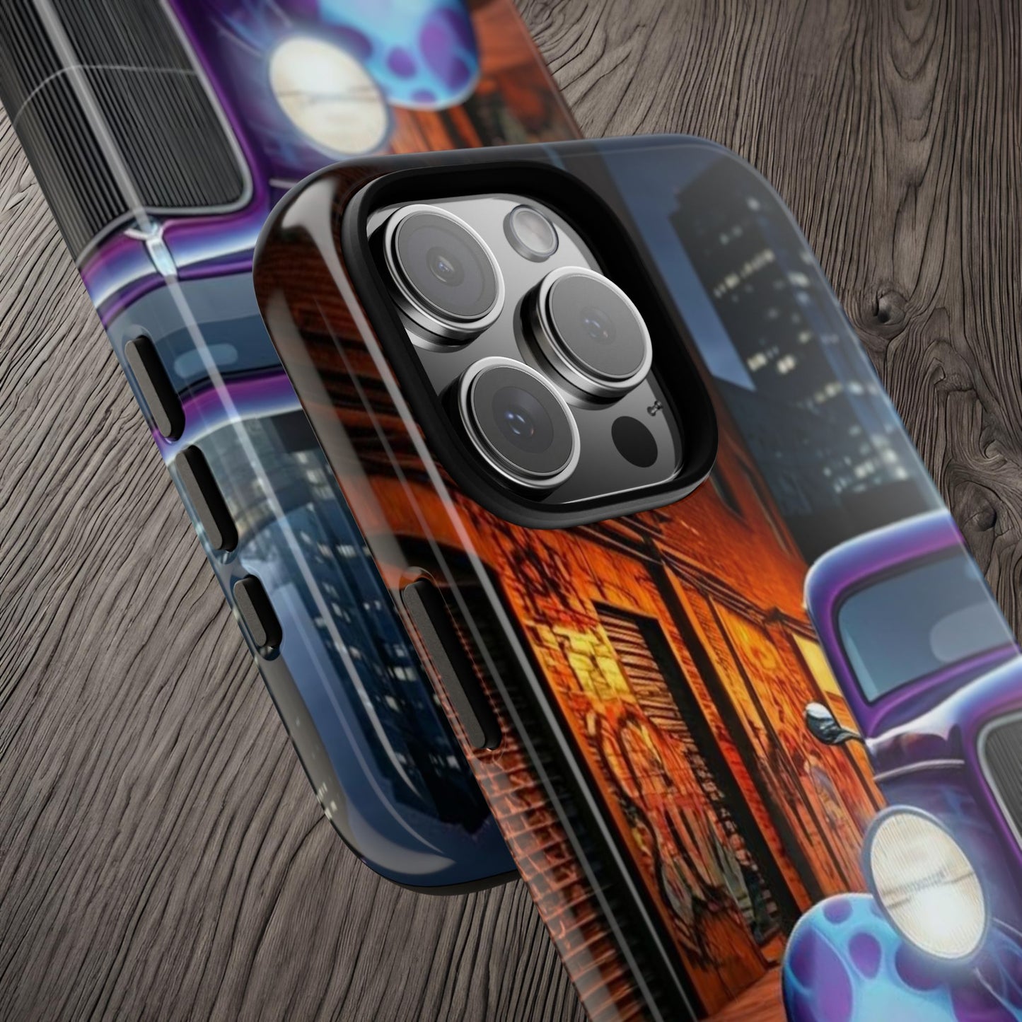 1934 Ford Street Life-Dual Layer Ultra Tough Phone Case Printify by The Night Shift Automotive Apparel