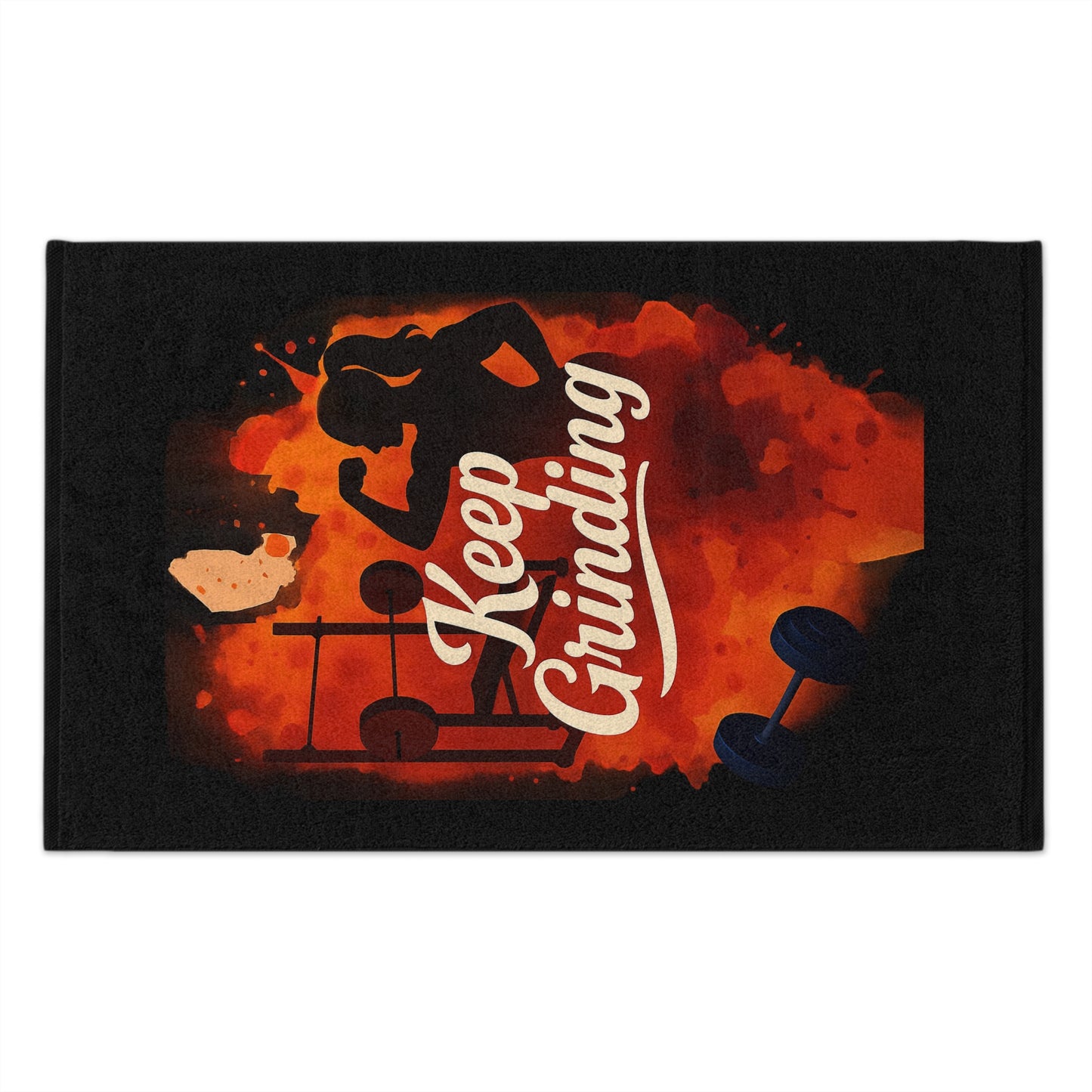 Keep Grinding-Gym Towel( 11x18) Printify by The Night Shift Automotive Apparel