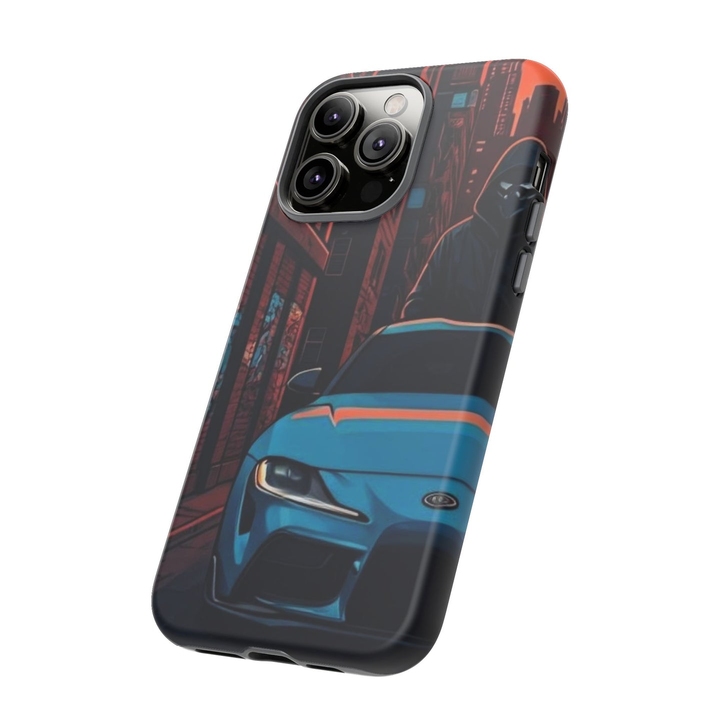 Toyota Supra MK-V Street Life-Dual Layer Ultra Tough Phone Case Printify by The Night Shift Automotive Apparel