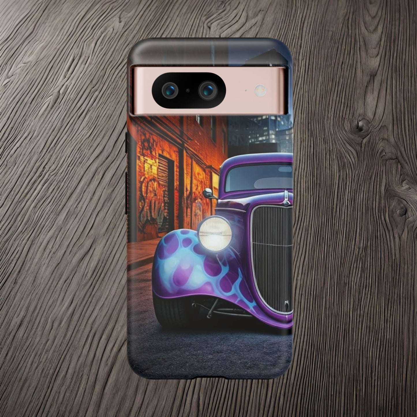 1934 Ford Street Life-Dual Layer Ultra Tough Phone Case Google Pixel 8 Matte Printify by The Night Shift Automotive Apparel