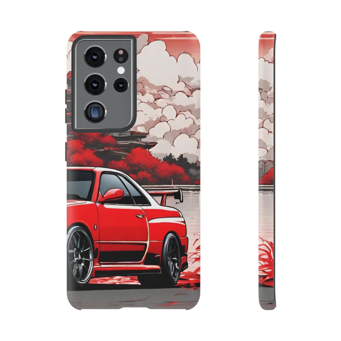 Nissan Skyline R34-Dual Layer Ultra Tough Phone Case Samsung Galaxy S21 Ultra Matte Printify by The Night Shift Automotive Apparel