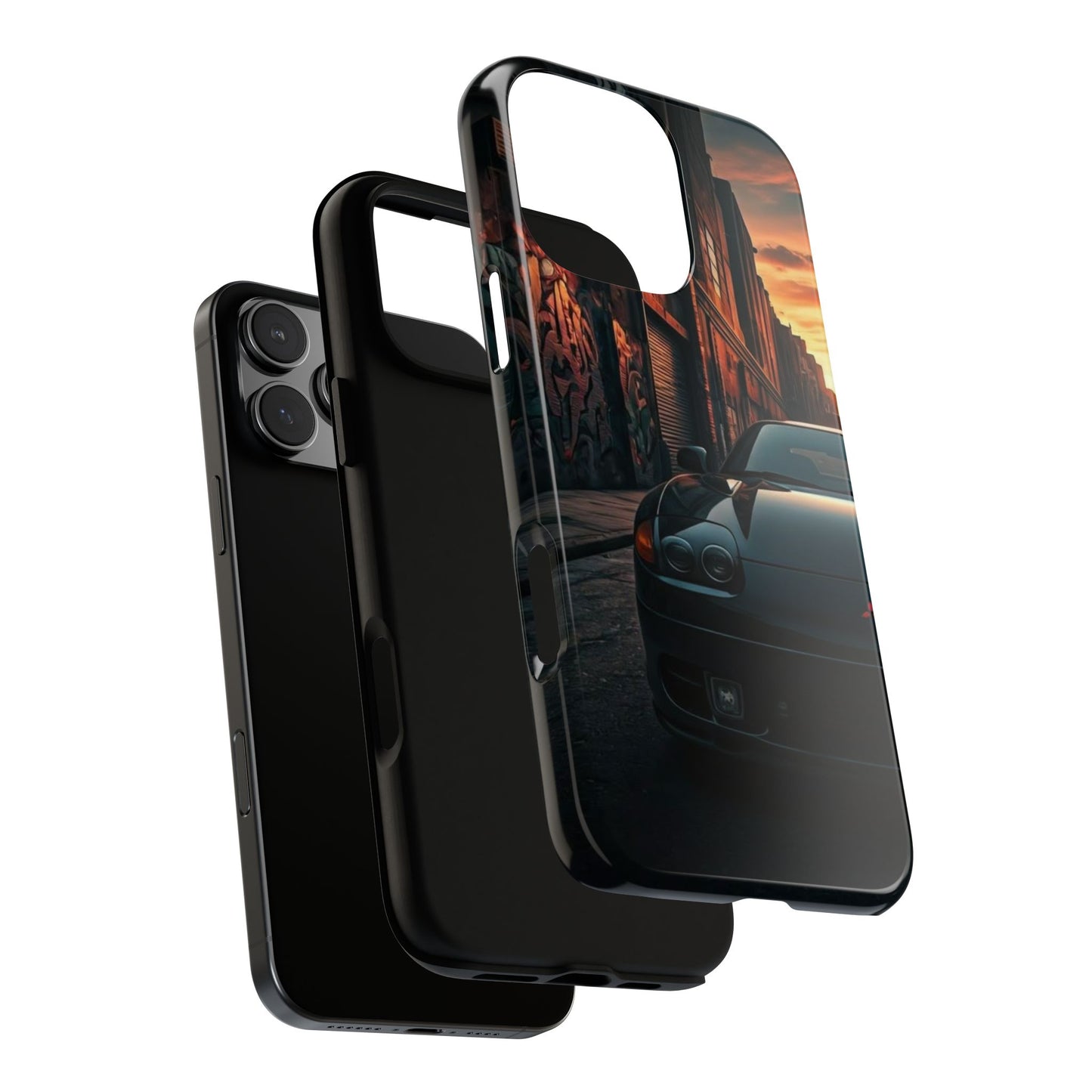 Mitsubishi 3000GT VR4 Street Life-Dual Layer Ultra Tough Phone Case Printify by The Night Shift Automotive Apparel