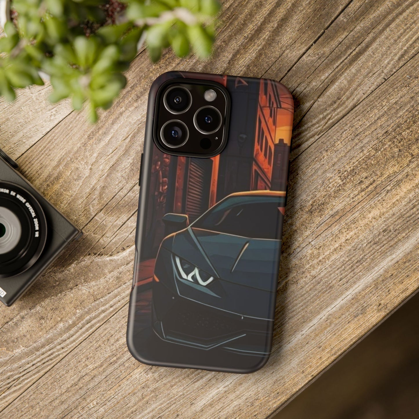 Lamborghini Huracan Street Life-Dual Layer Ultra Tough Phone Case iPhone 16 Pro Max Matte Printify by The Night Shift Automotive Apparel