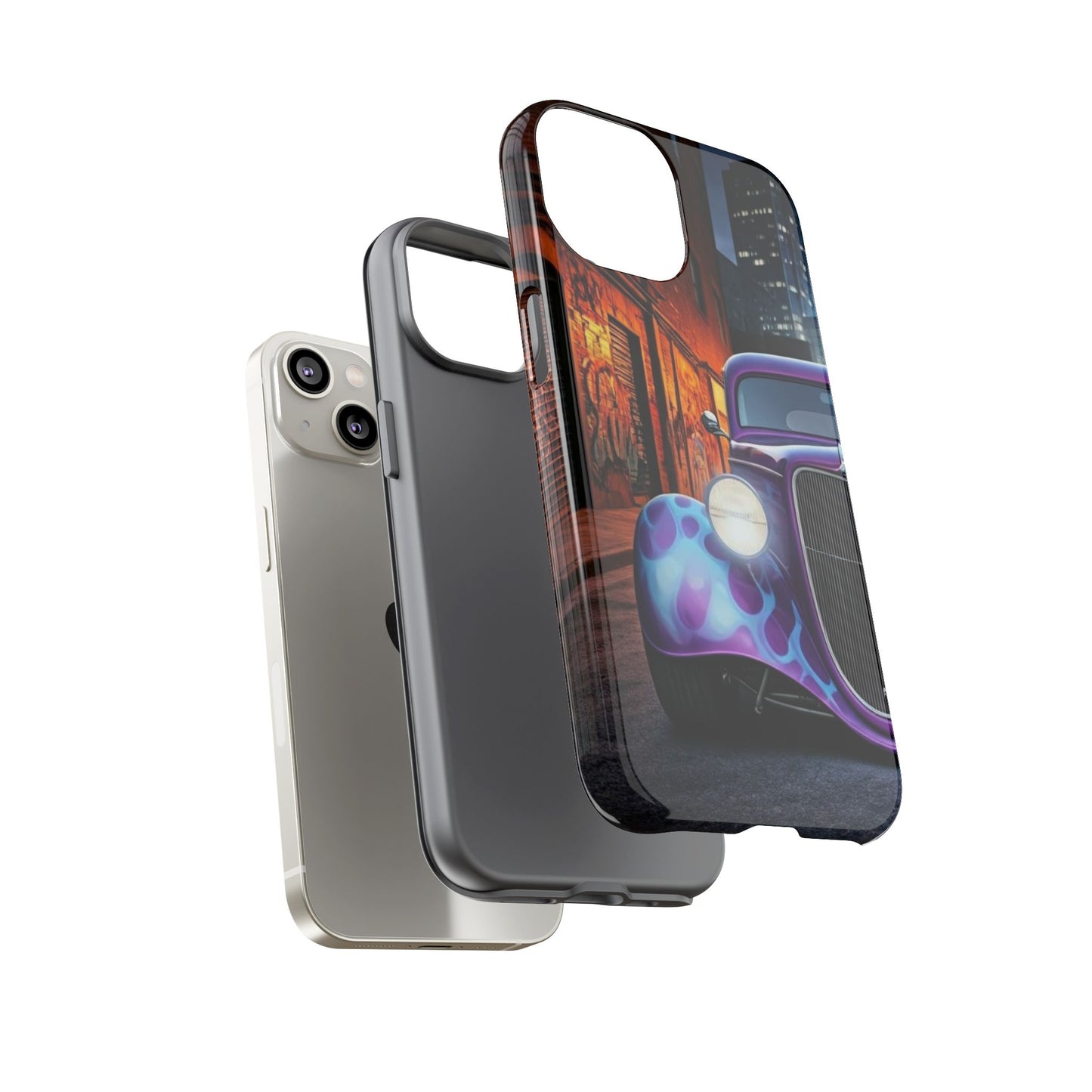 1934 Ford Street Life-Dual Layer Ultra Tough Phone Case Printify by The Night Shift Automotive Apparel