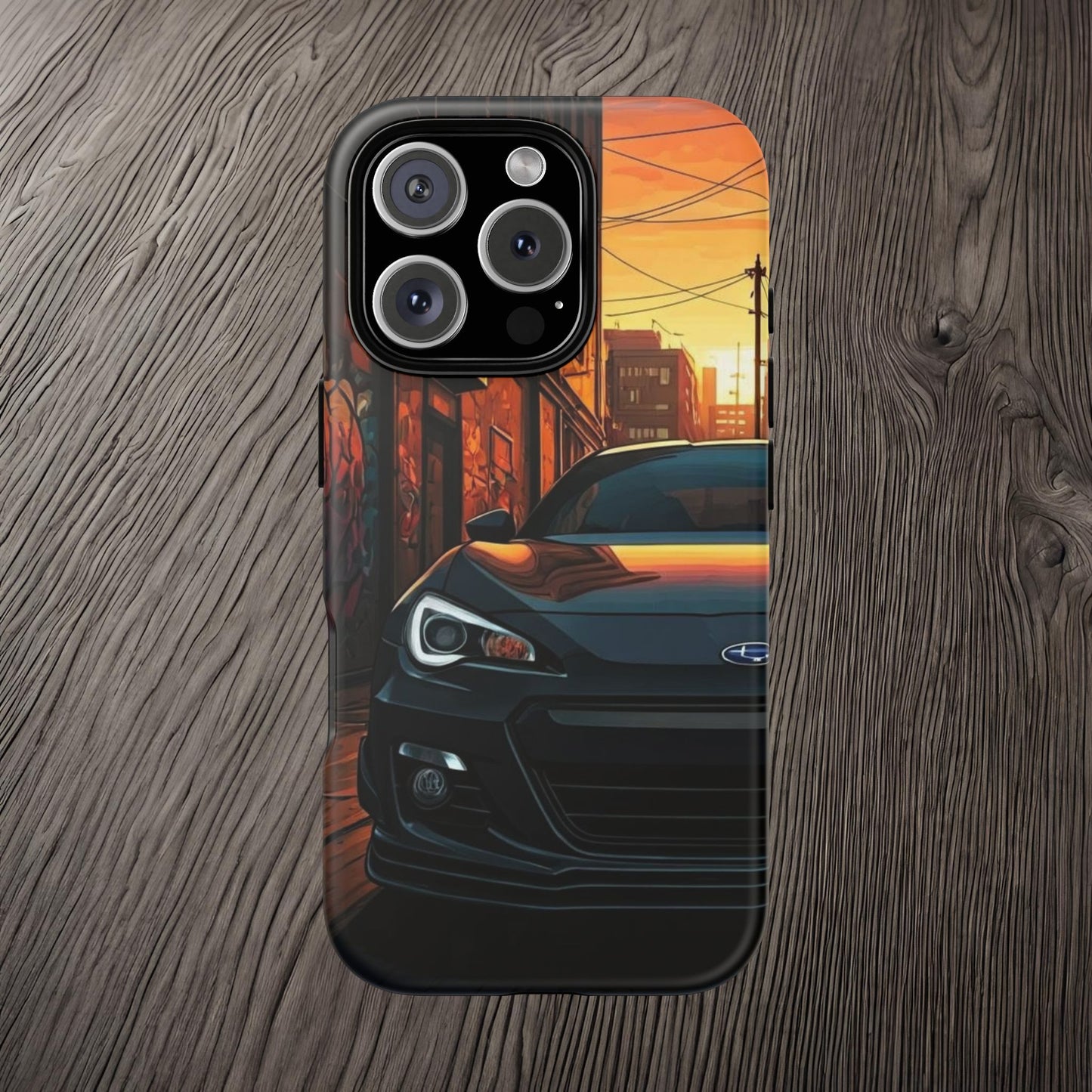 Subaru BRZ Street Life-Dual Layer Ultra Tough Phone Case Printify by The Night Shift Automotive Apparel