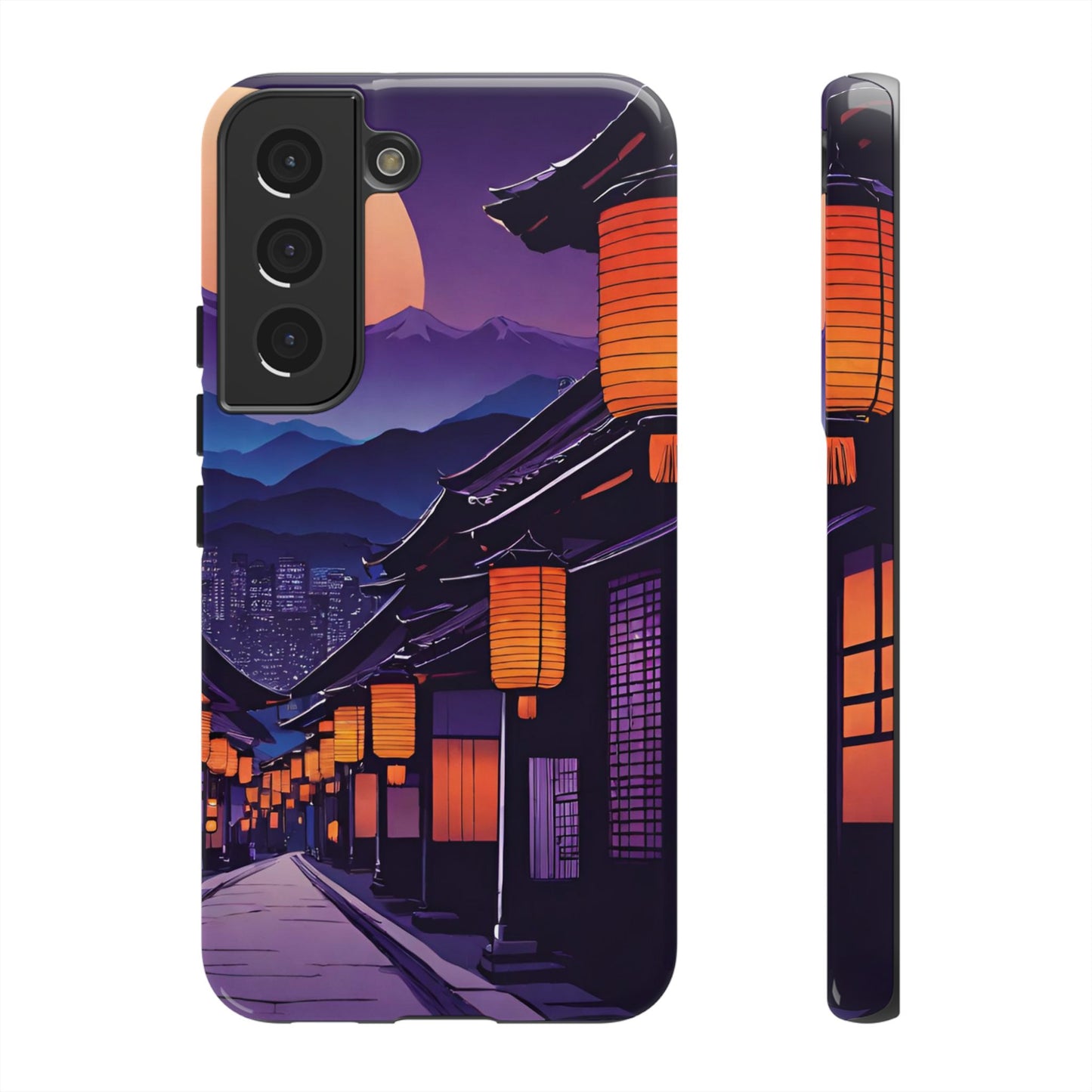 Traditional Japanese Village Countryside-Dual Layer Ultra Tough Phone Case Printify by The Night Shift Automotive Apparel