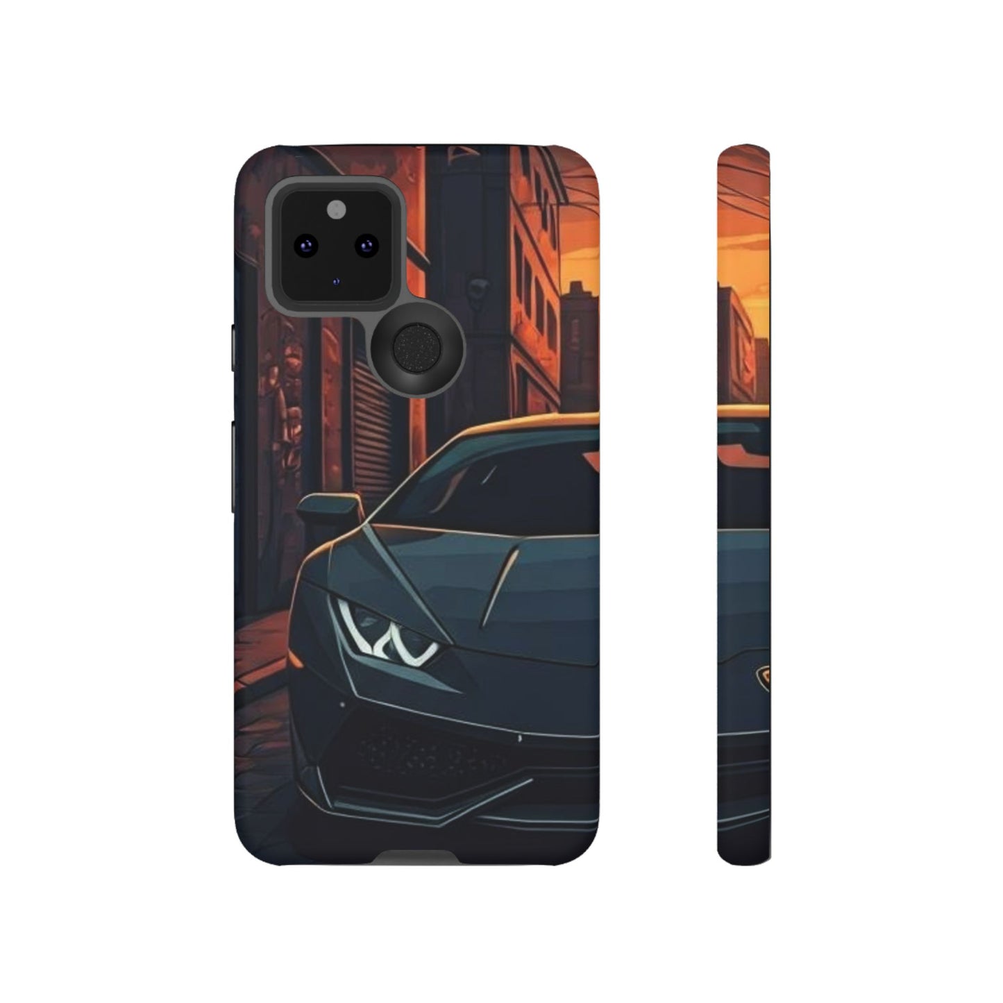 Lamborghini Huracan Street Life-Dual Layer Ultra Tough Phone Case Printify by The Night Shift Automotive Apparel
