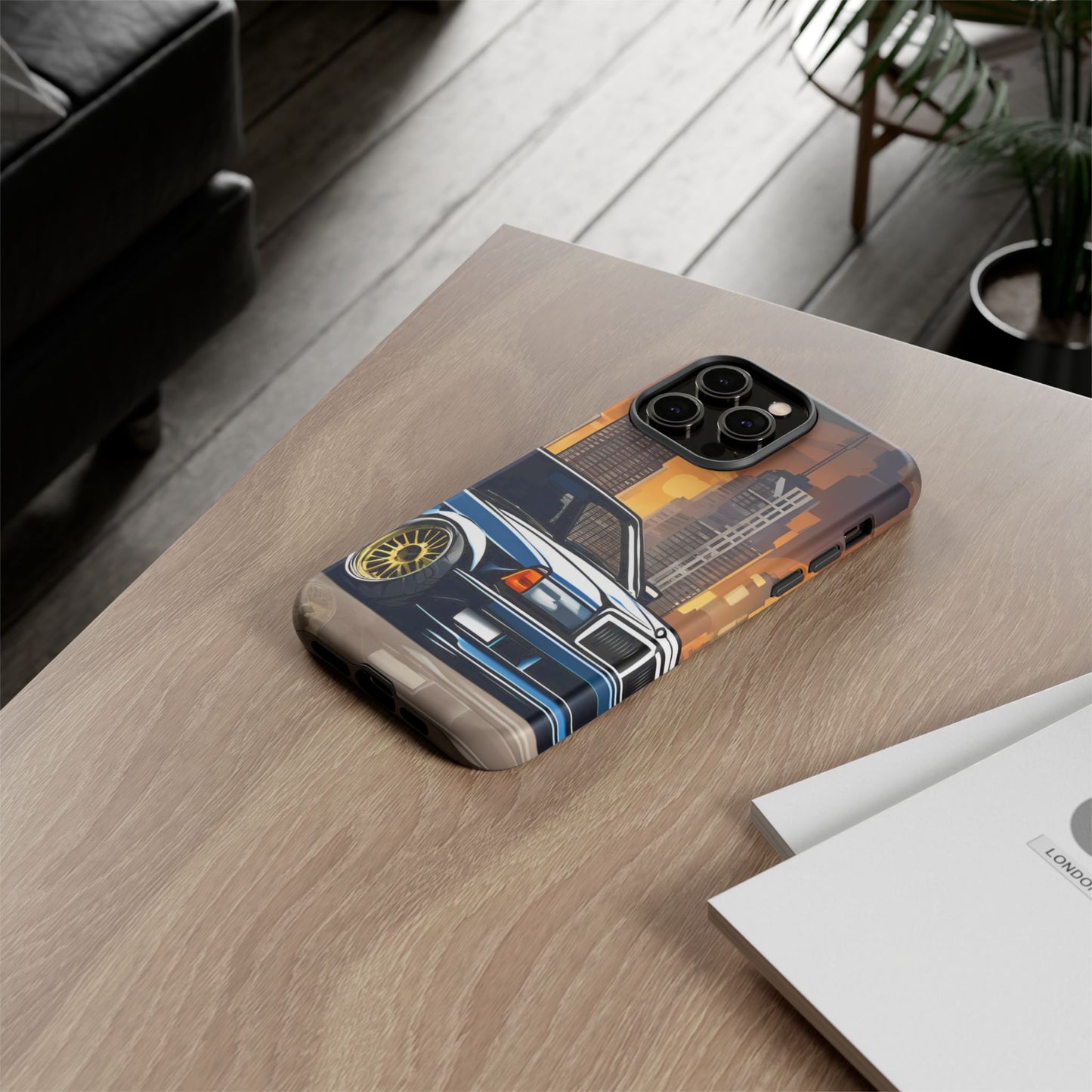 Mercedes Benz 190e Evo-Dual Layer Ultra Tough Phone Case iPhone 14 Pro Max Matte Printify by The Night Shift Automotive Apparel