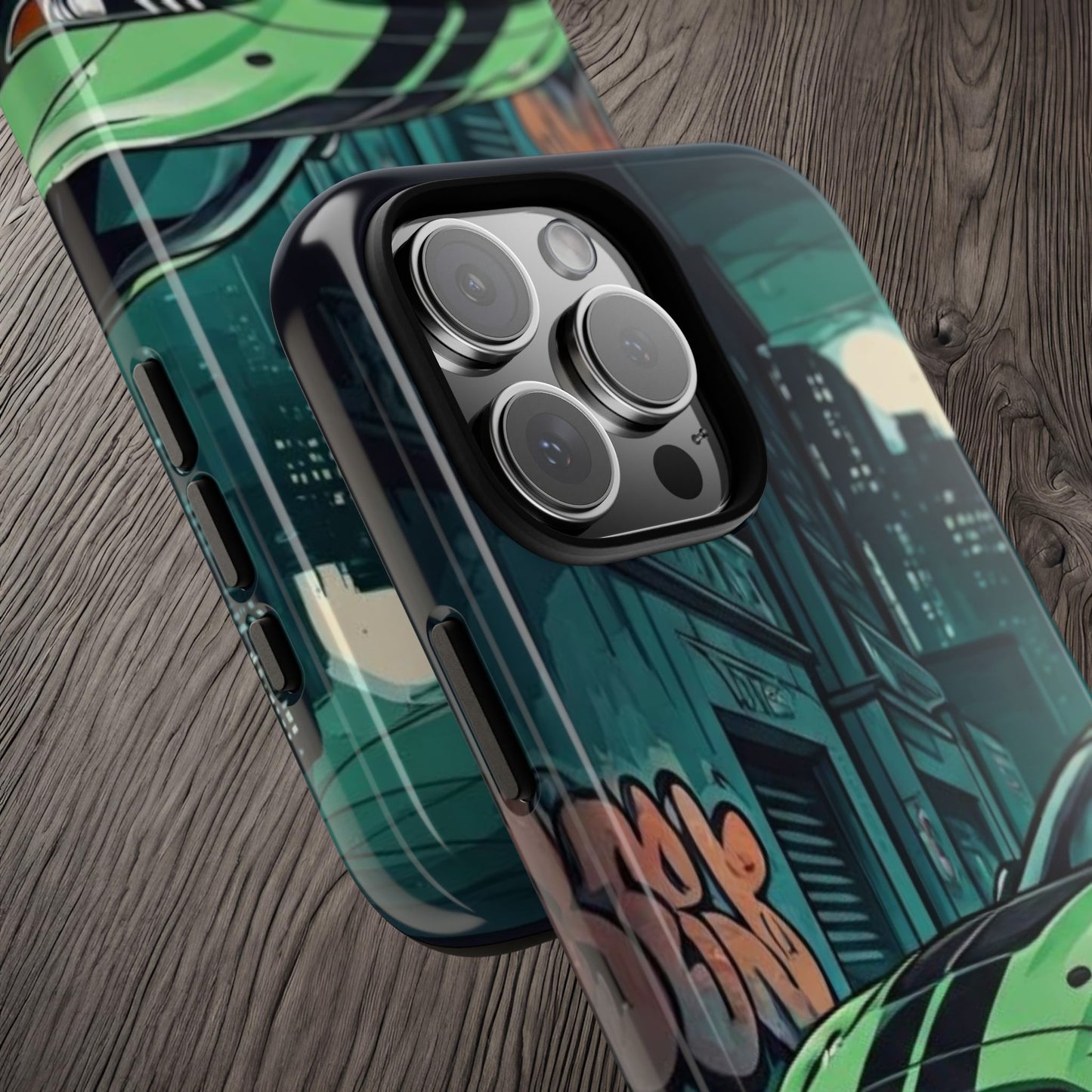 Ford Mustang Shelby GT500 Street Life-Dual Layer Ultra Tough Phone Case Printify by The Night Shift Automotive Apparel