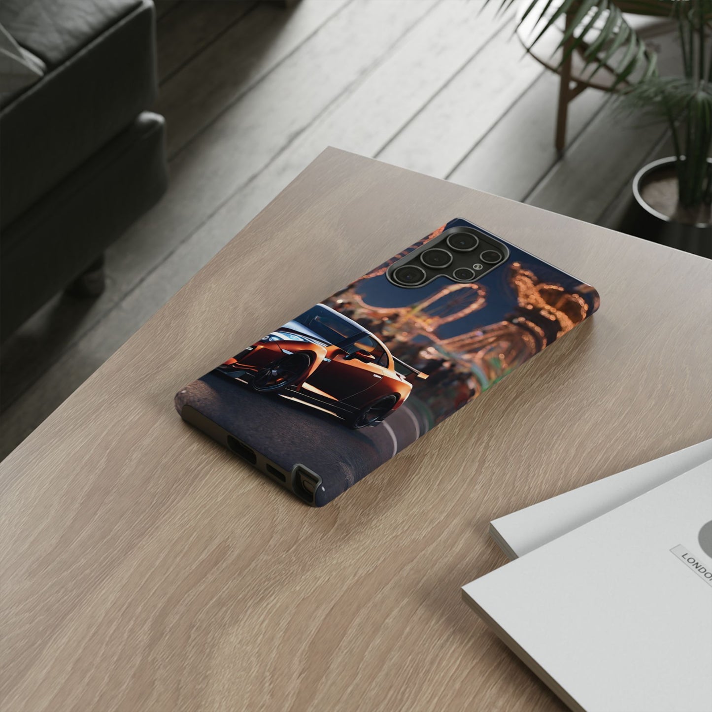 Nissan GTR R35-Dual Layer Ultra Tough Phone Case Samsung Galaxy S22 Ultra Glossy Printify by The Night Shift Automotive Apparel