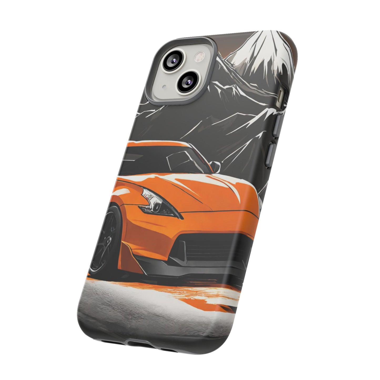 Nissan 370Z Mt Fuji-Dual Layer Ultra Tough Phone Case Printify by The Night Shift Automotive Apparel