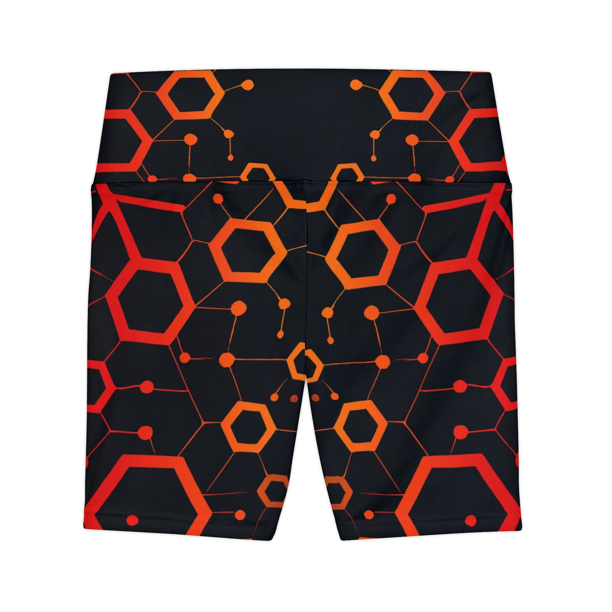 Women's Gym & Fitness Biker Shorts Printify by The Night Shift Automotive Apparel