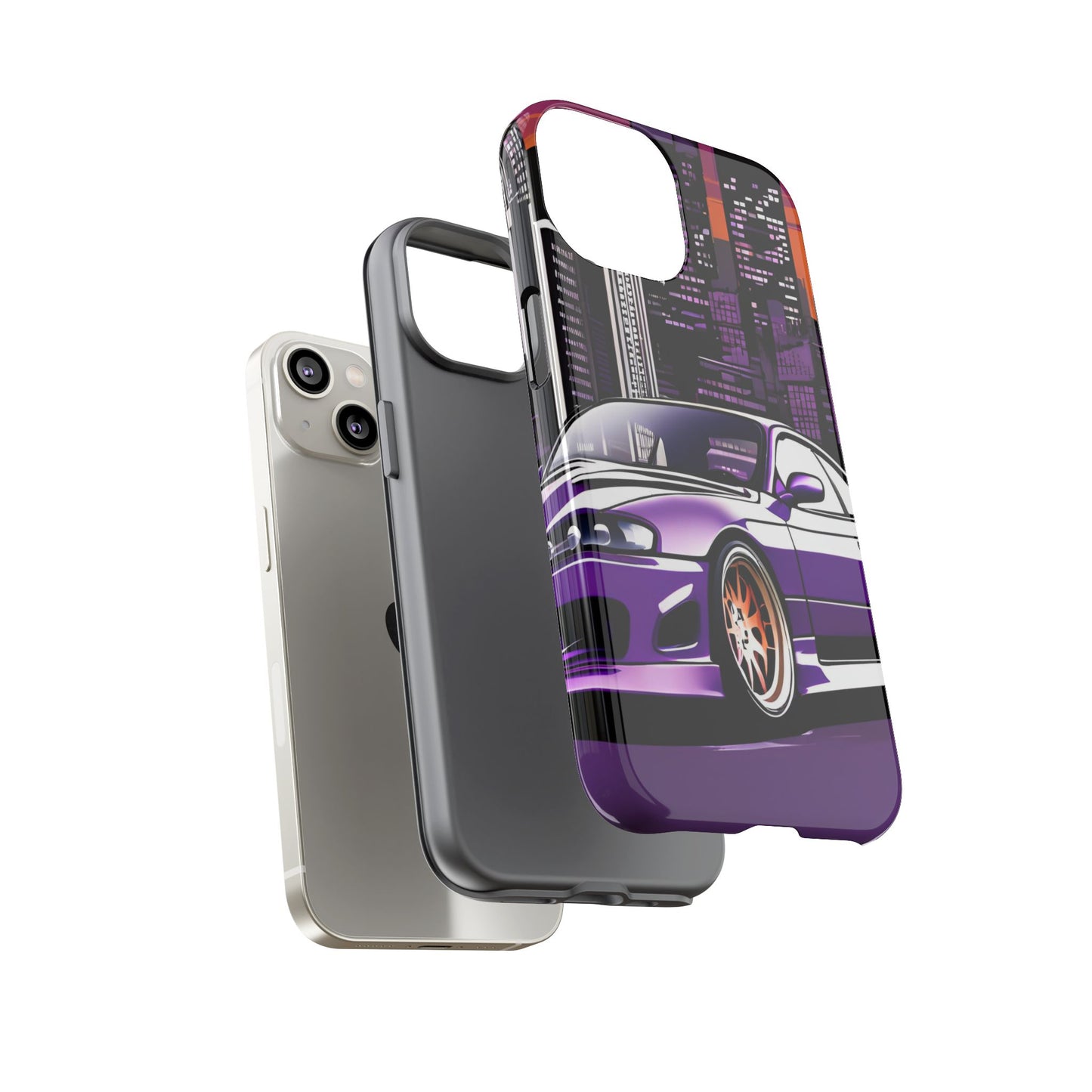 Nissan 240sx S15-Dual Layer Ultra Tough Phone Case Printify by The Night Shift Automotive Apparel