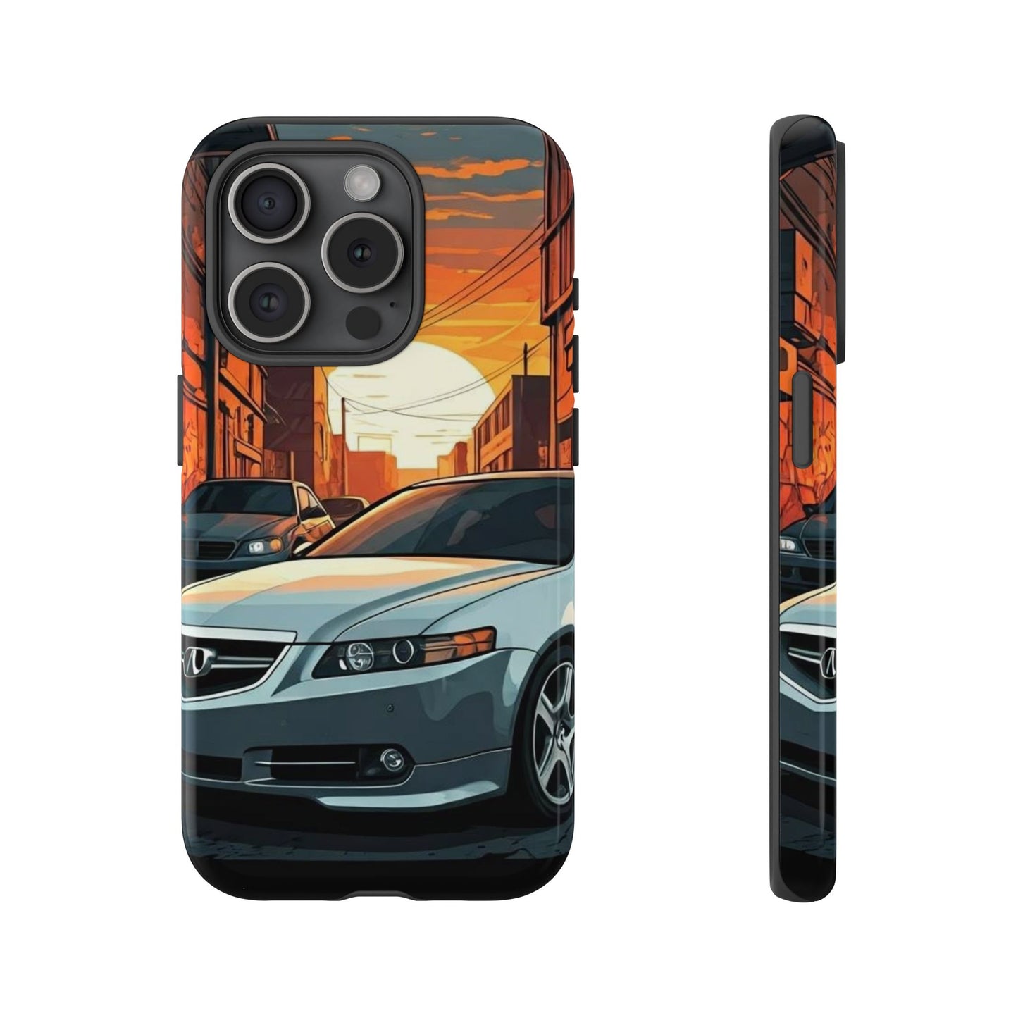 Acura TL Street Life-Dual Layer Ultra Tough Phone Case Printify by The Night Shift Automotive Apparel