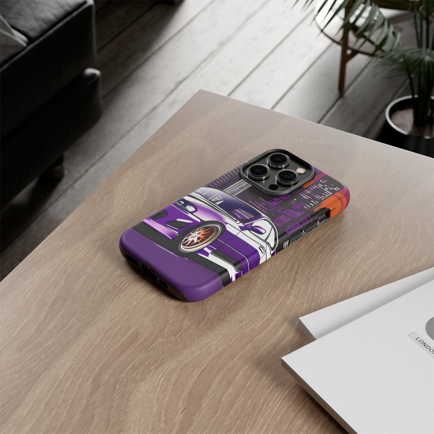Nissan 240sx S15-Dual Layer Ultra Tough Phone Case iPhone 14 Pro Matte Printify by The Night Shift Automotive Apparel
