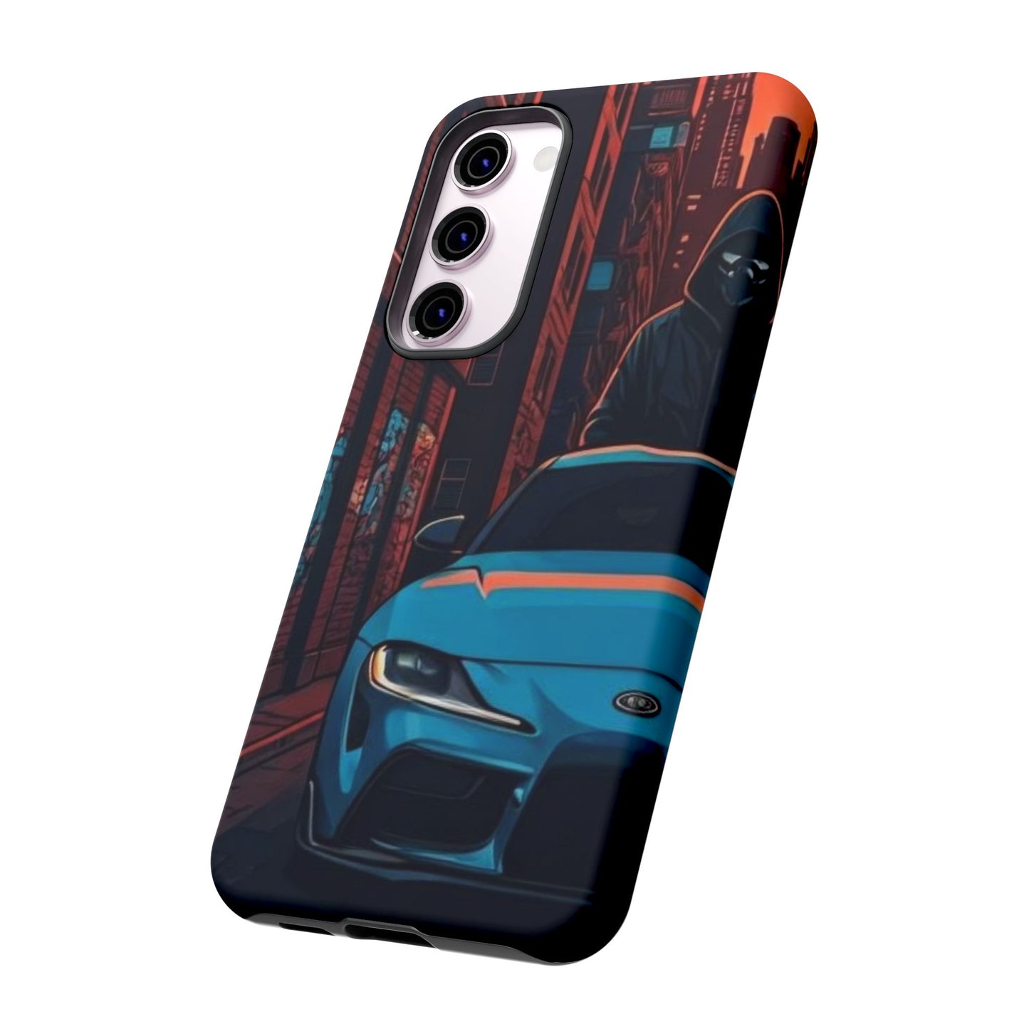 Toyota Supra MK-V Street Life-Dual Layer Ultra Tough Phone Case Printify by The Night Shift Automotive Apparel