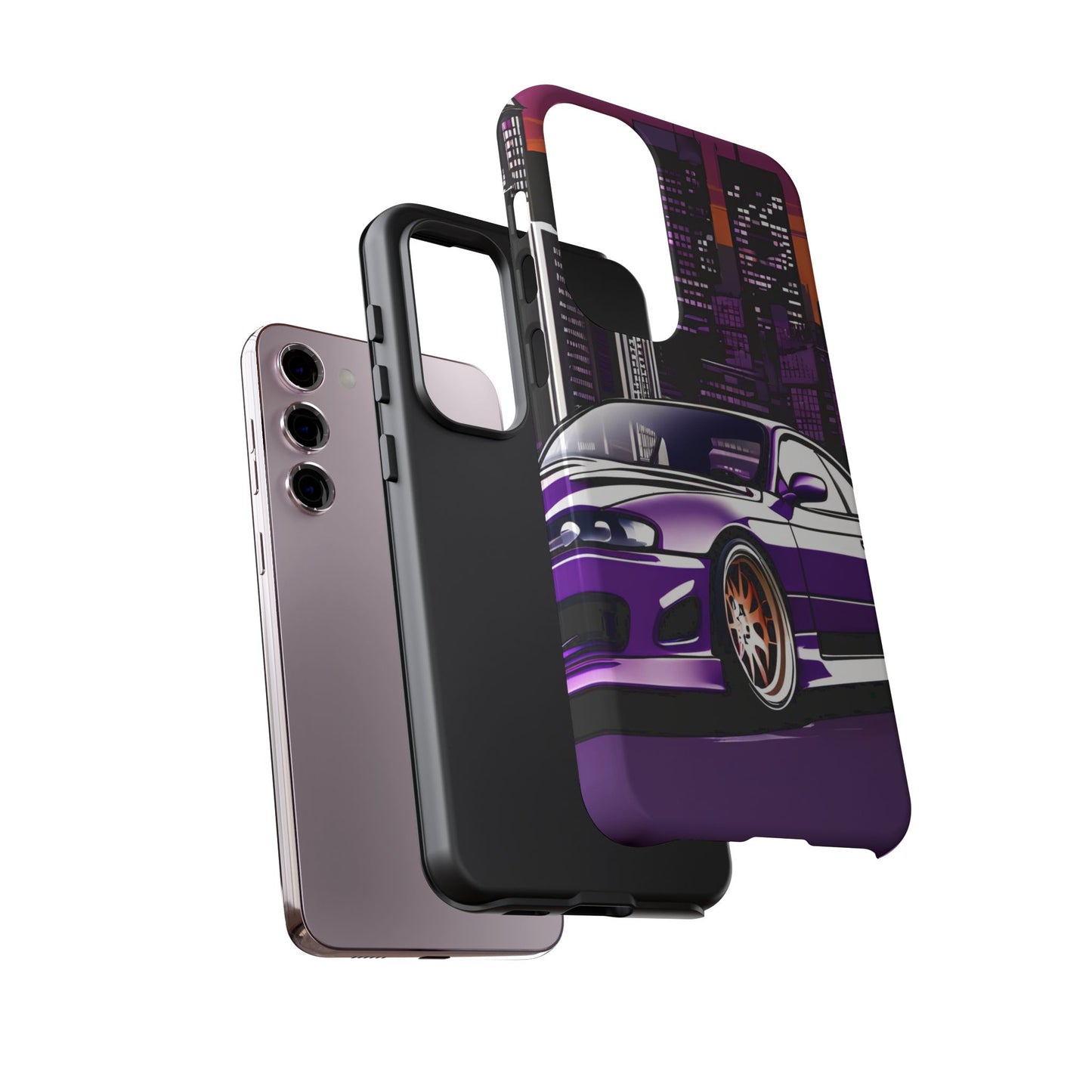 Nissan 240sx S15-Dual Layer Ultra Tough Phone Case Printify by The Night Shift Automotive Apparel
