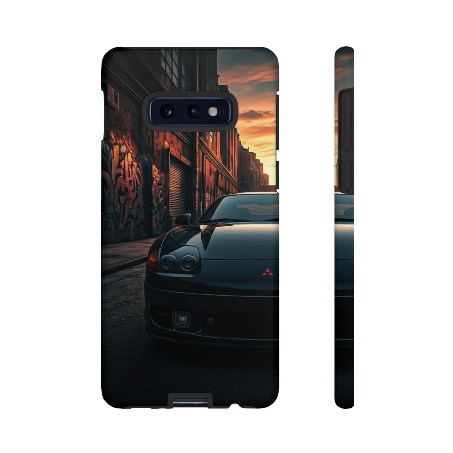 Mitsubishi 3000GT VR4 Street Life-Dual Layer Ultra Tough Phone Case Samsung Galaxy S10E Matte Printify by The Night Shift Automotive Apparel