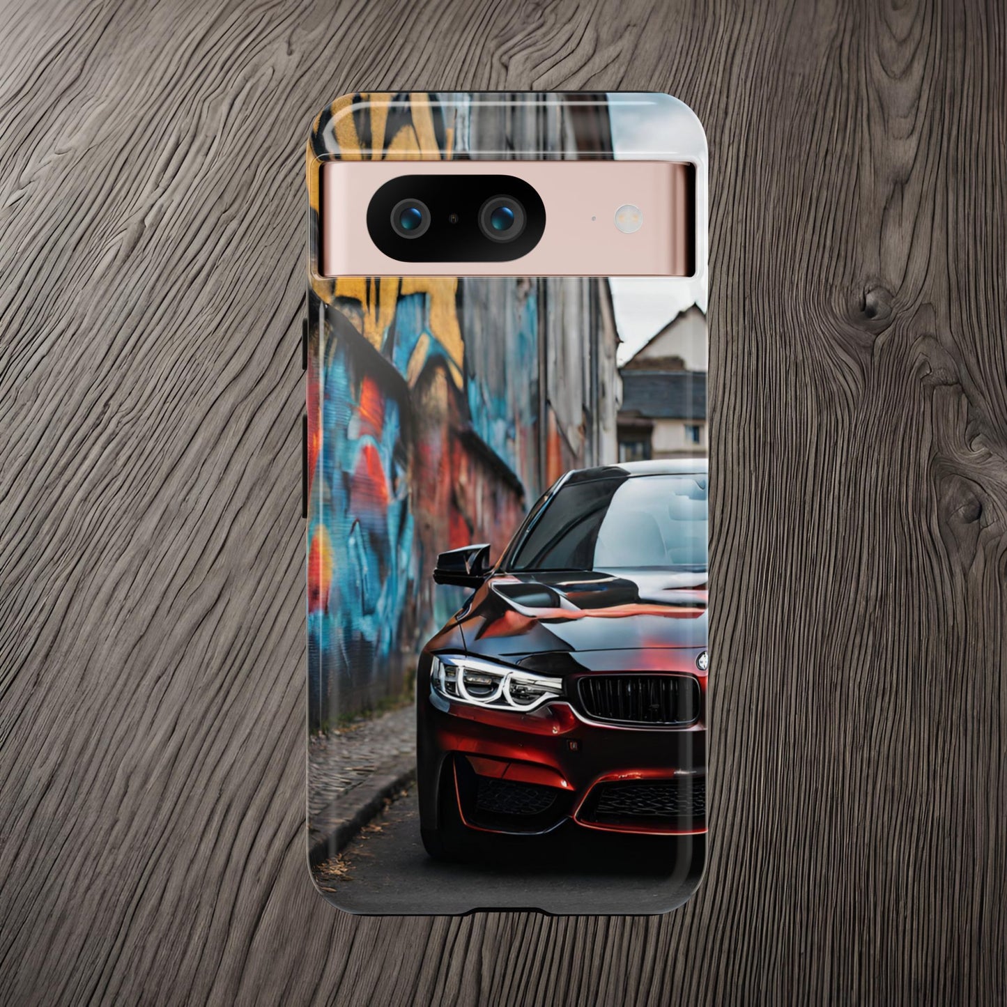 BMW M3/M4-Dual Layer Ultra Tough Phone Case Google Pixel 8 Glossy Printify by The Night Shift Automotive Apparel