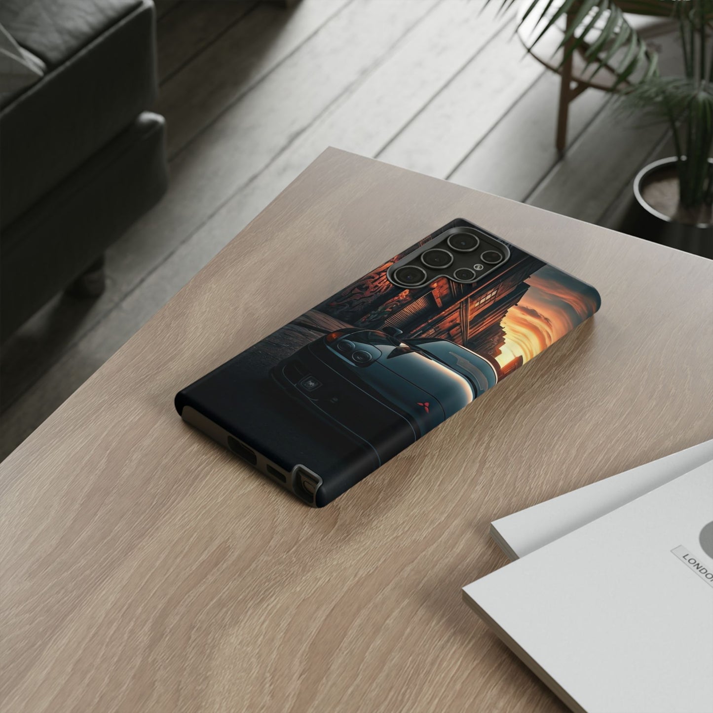 Mitsubishi 3000GT VR4 Street Life-Dual Layer Ultra Tough Phone Case Samsung Galaxy S22 Ultra Matte Printify by The Night Shift Automotive Apparel
