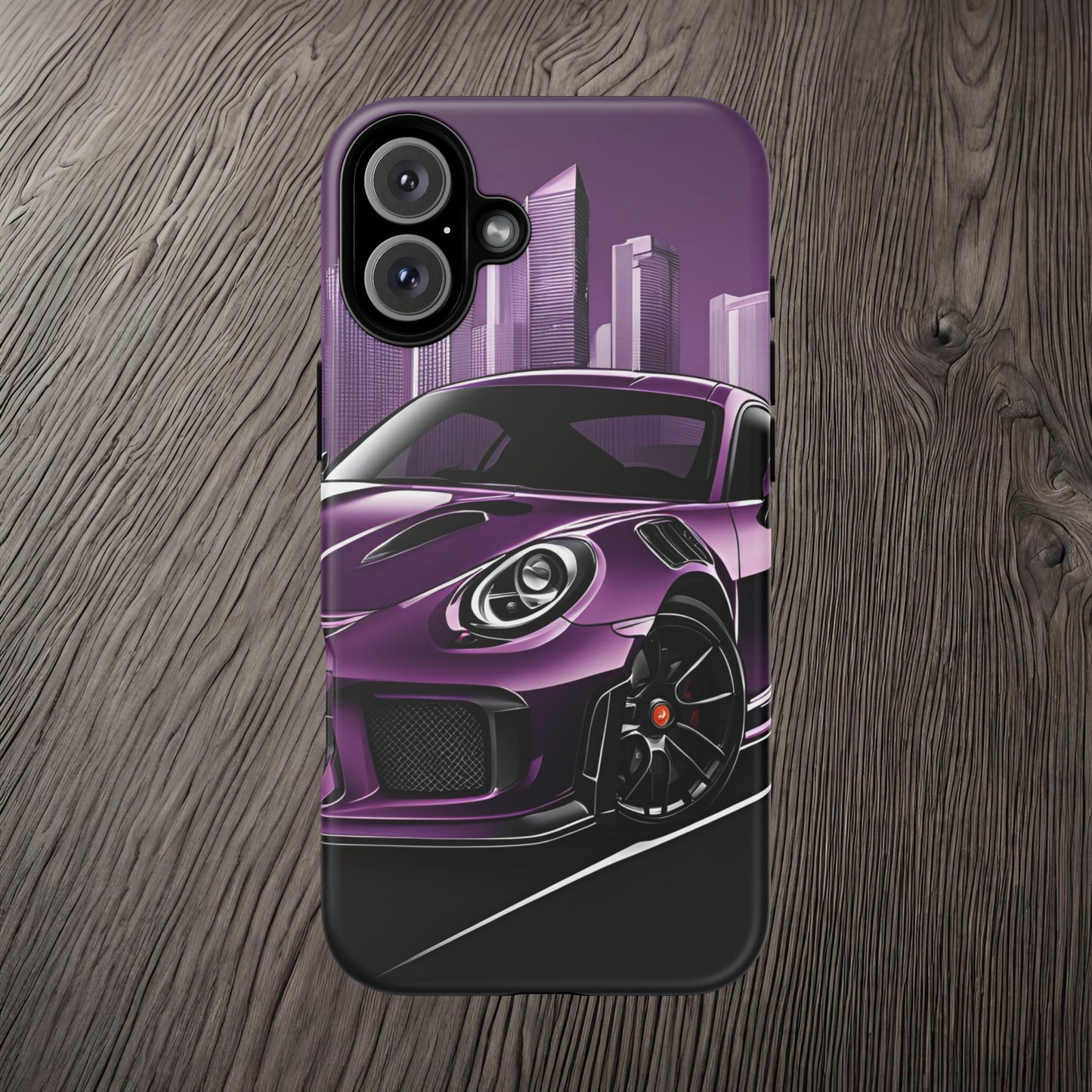 Porsche 911 GT3 RS-Dual Layer Ultra Tough Phone Case Printify by The Night Shift Automotive Apparel