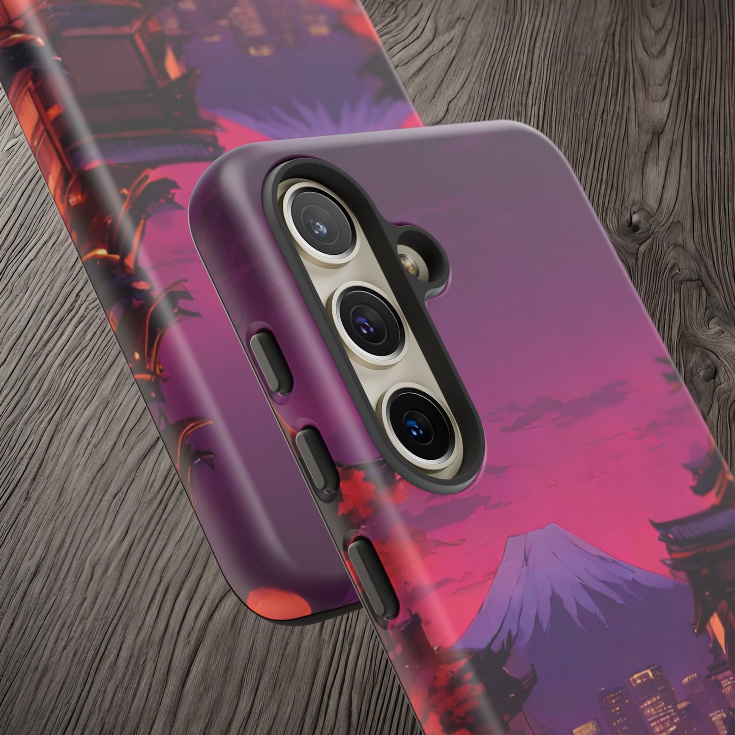 Traditional Japanese Village Countryside-Dual Layer Ultra Tough Phone Case Printify by The Night Shift Automotive Apparel