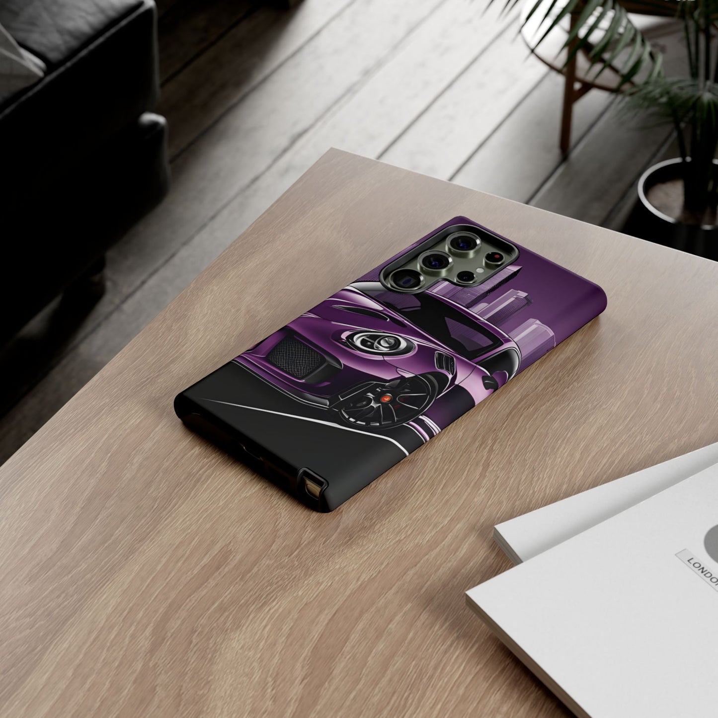Porsche 911 GT3 RS-Dual Layer Ultra Tough Phone Case Samsung Galaxy S23 Ultra Matte Printify by The Night Shift Automotive Apparel