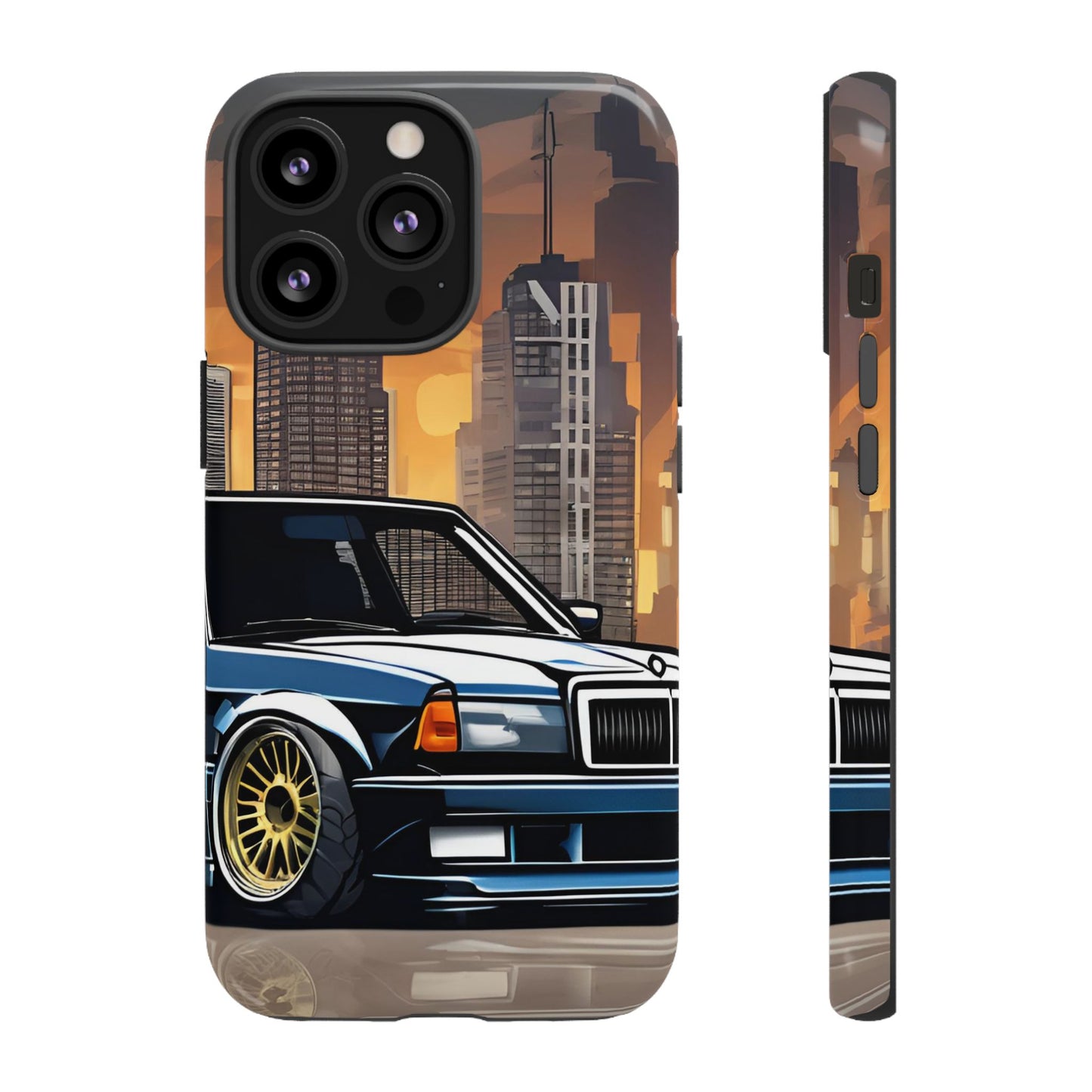 Mercedes Benz 190e Evo-Dual Layer Ultra Tough Phone Case Printify by The Night Shift Automotive Apparel