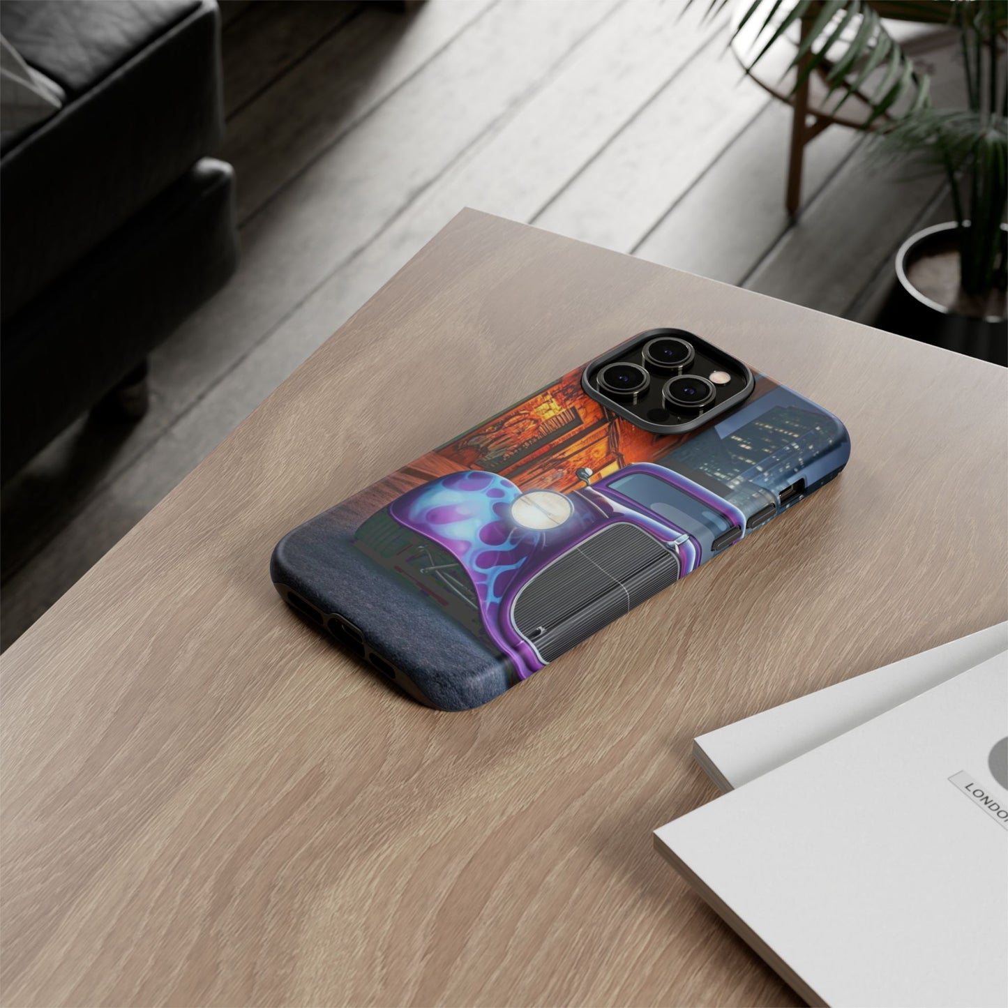 1934 Ford Street Life-Dual Layer Ultra Tough Phone Case iPhone 14 Pro Max Matte Printify by The Night Shift Automotive Apparel