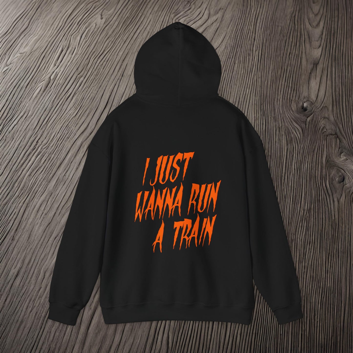 I Just Wanna Run A Train-Ultra Soft, Premium Hoodie Printify by The Night Shift Automotive Apparel