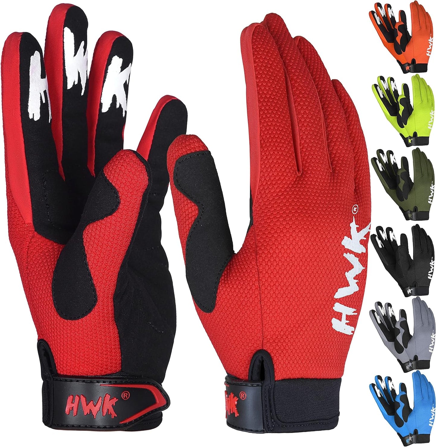 Driving/Motorcycle Gloves Red The Night Shift Performance Street Gear by The Night Shift Automotive Apparel