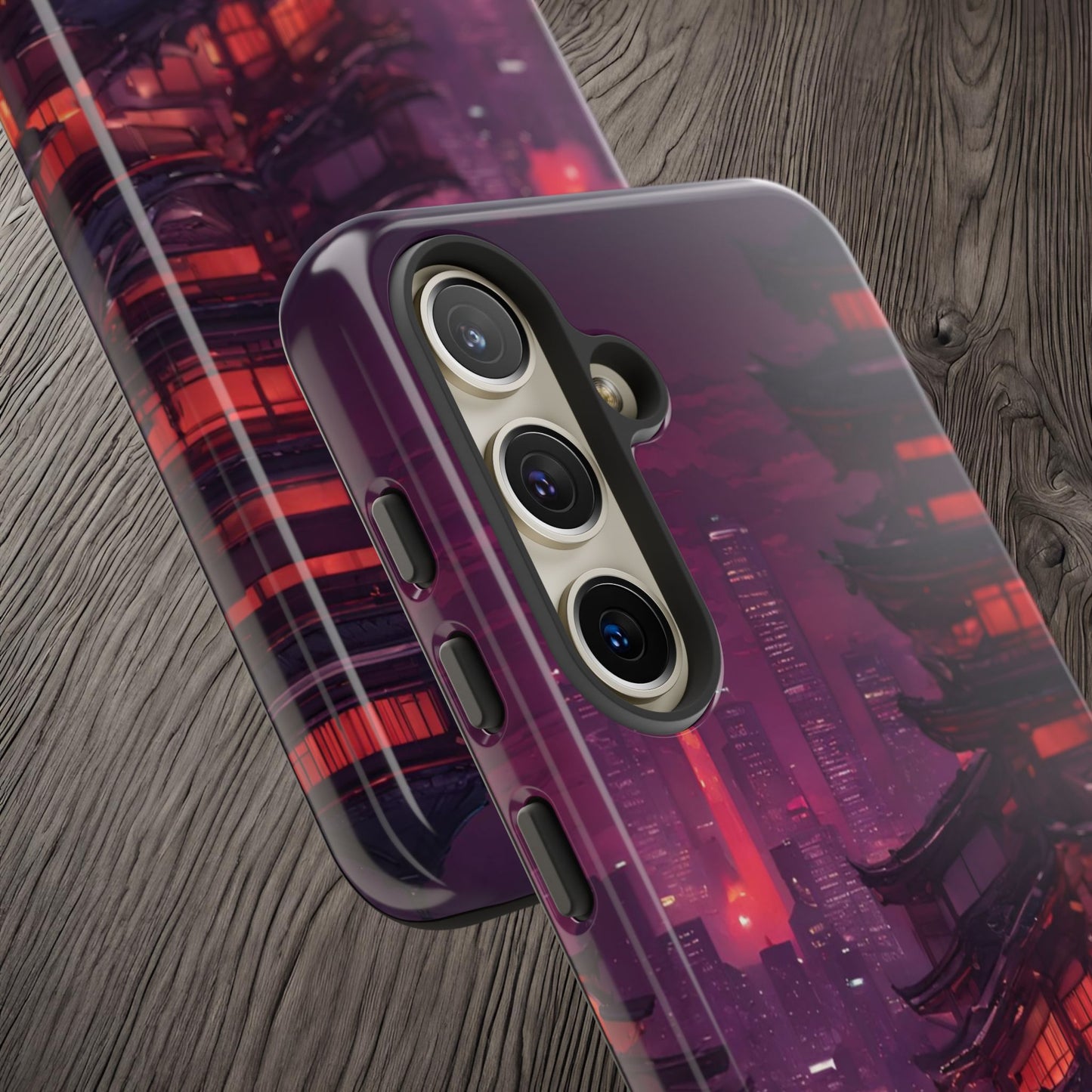 Traditional Japanese Village Countryside-Dual Layer Ultra Tough Phone Case Printify by The Night Shift Automotive Apparel