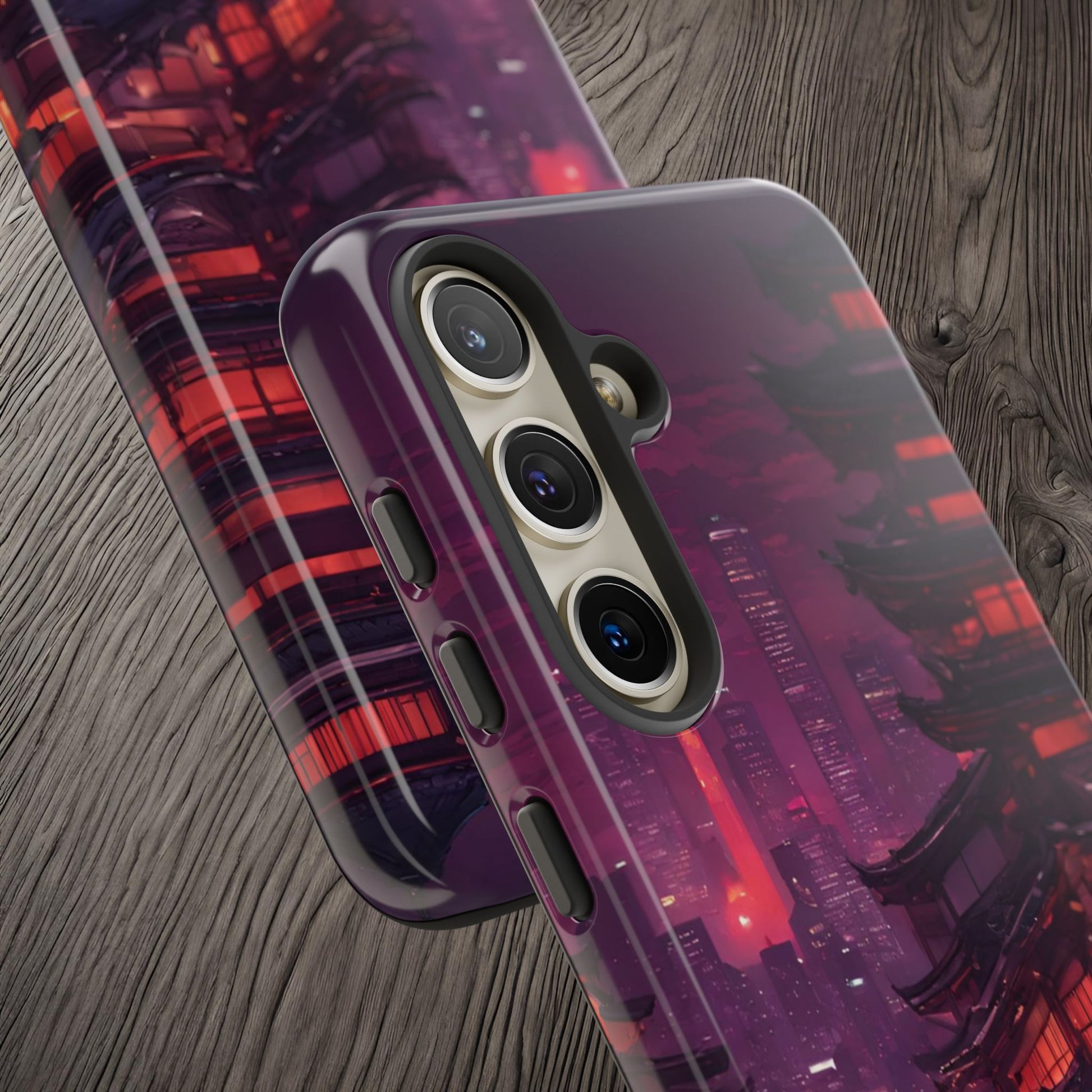 Traditional Japanese Village Countryside-Dual Layer Ultra Tough Phone Case Printify by The Night Shift Automotive Apparel