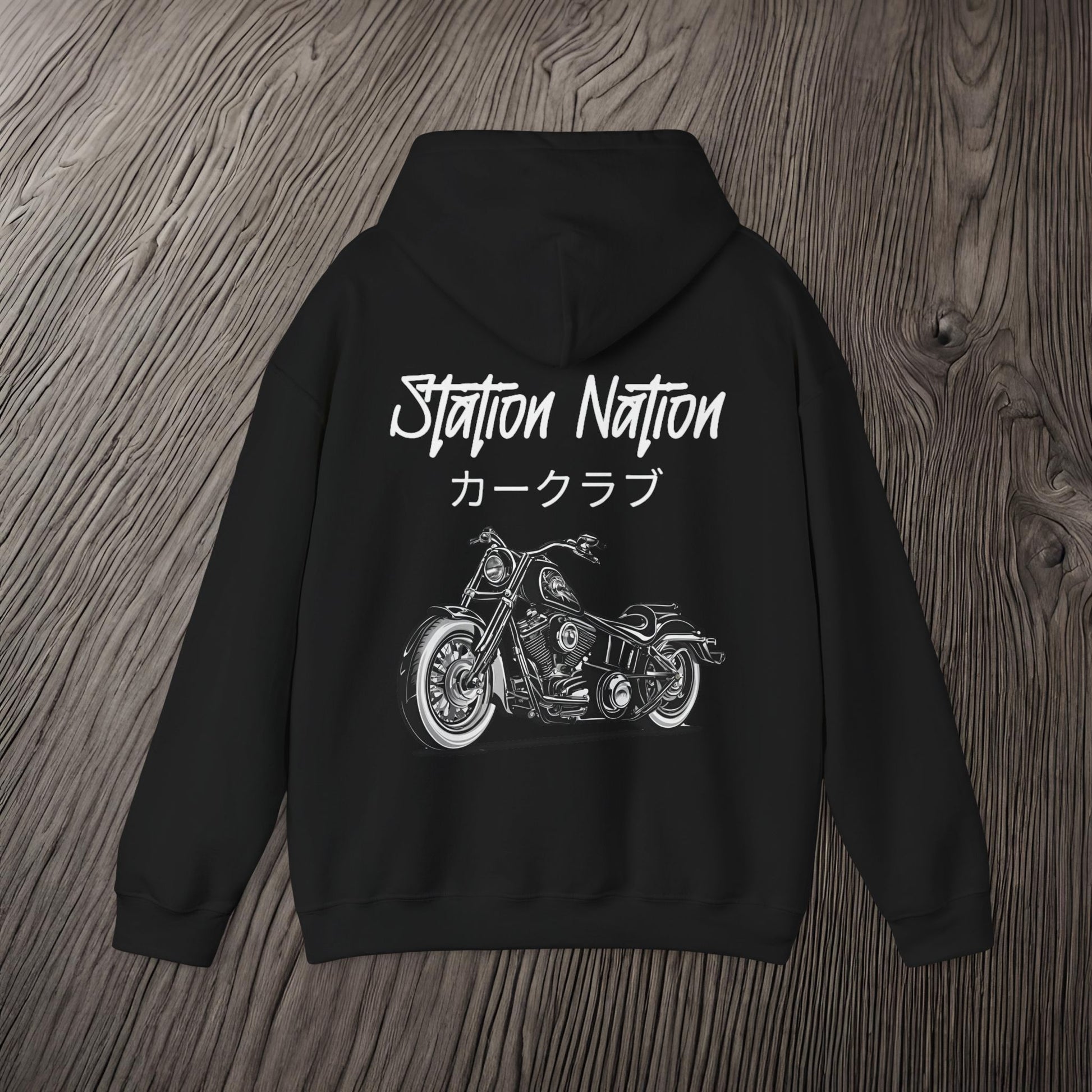 Station Nation-Ultra Soft, Premium Hoodie Printify by The Night Shift Automotive Apparel