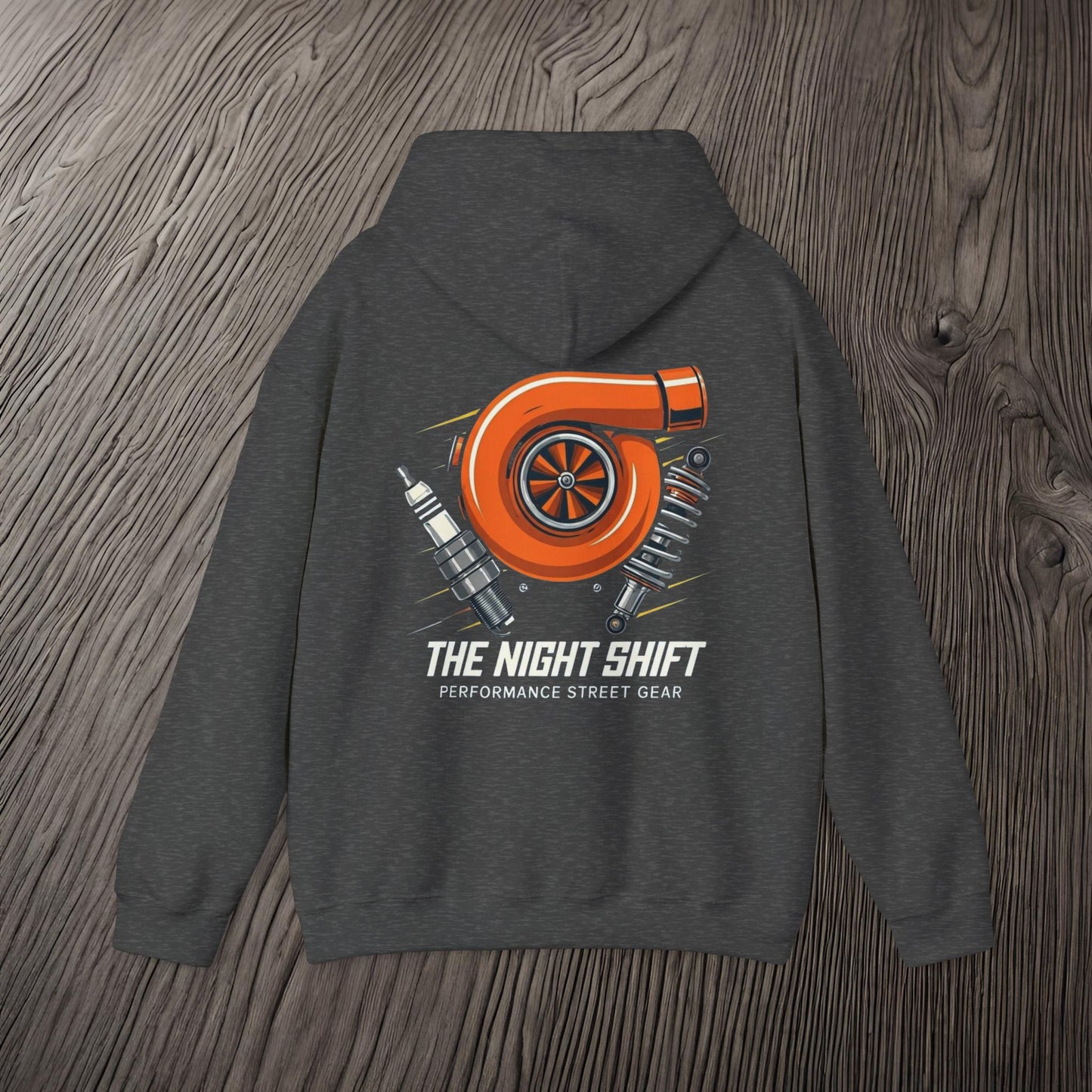 The Night Shift Essentials-Ultra Soft, Premium Hoodie Printify by The Night Shift Automotive Apparel
