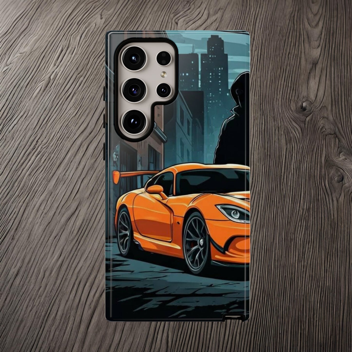 Dodge Viper SRT-10 Street Life-Dual Layer Ultra Tough Phone Case Samsung Galaxy S24 Ultra Glossy Printify by The Night Shift Automotive Apparel