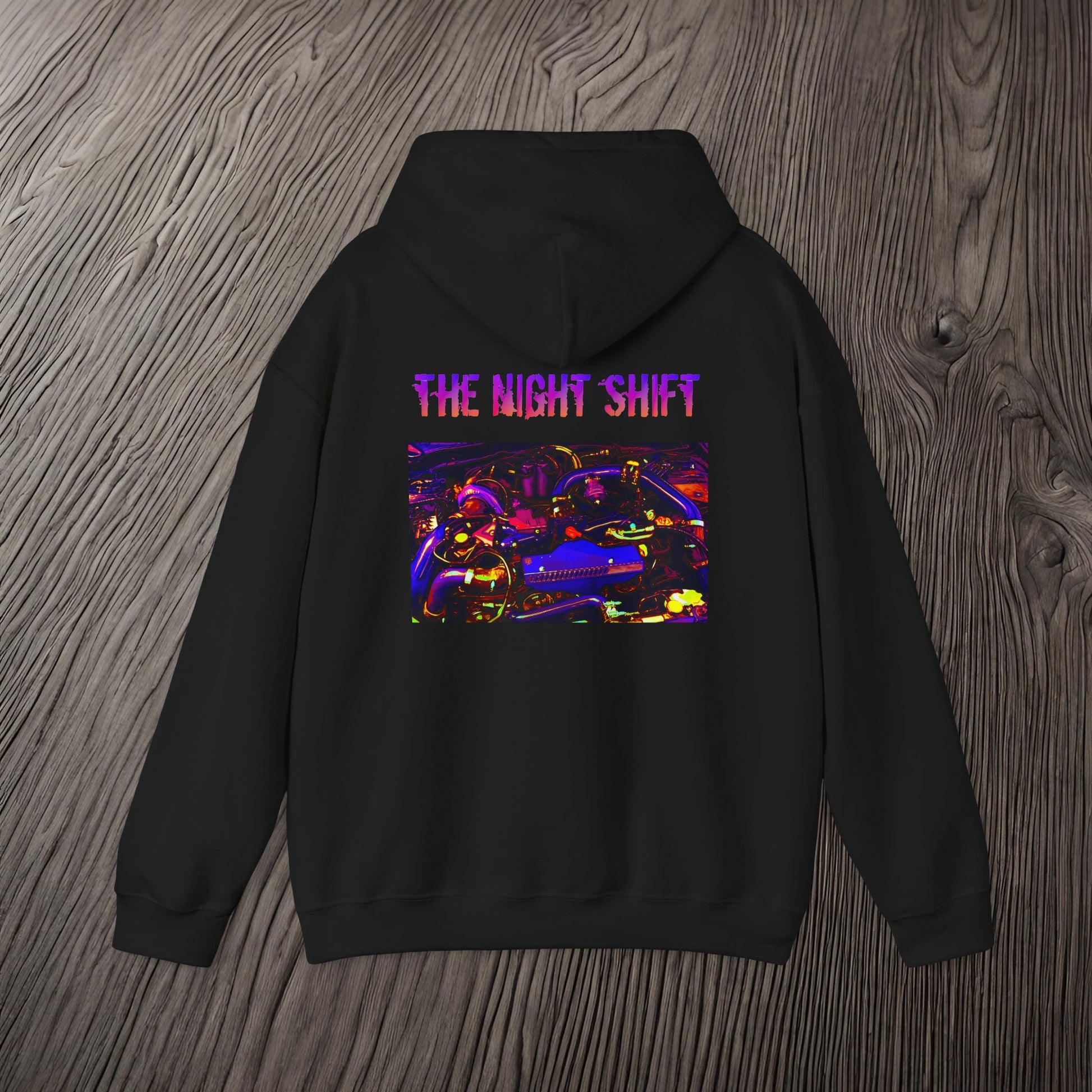 EJ257 Synthwave-Premium, Ultra Soft Unisex Hoodie Printify by The Night Shift Automotive Apparel