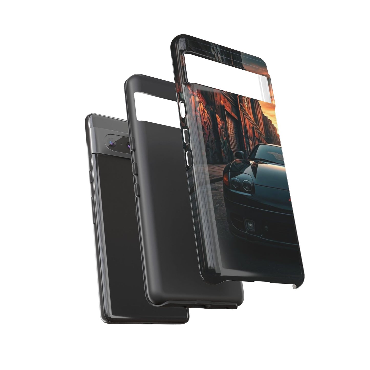 Mitsubishi 3000GT VR4 Street Life-Dual Layer Ultra Tough Phone Case Printify by The Night Shift Automotive Apparel