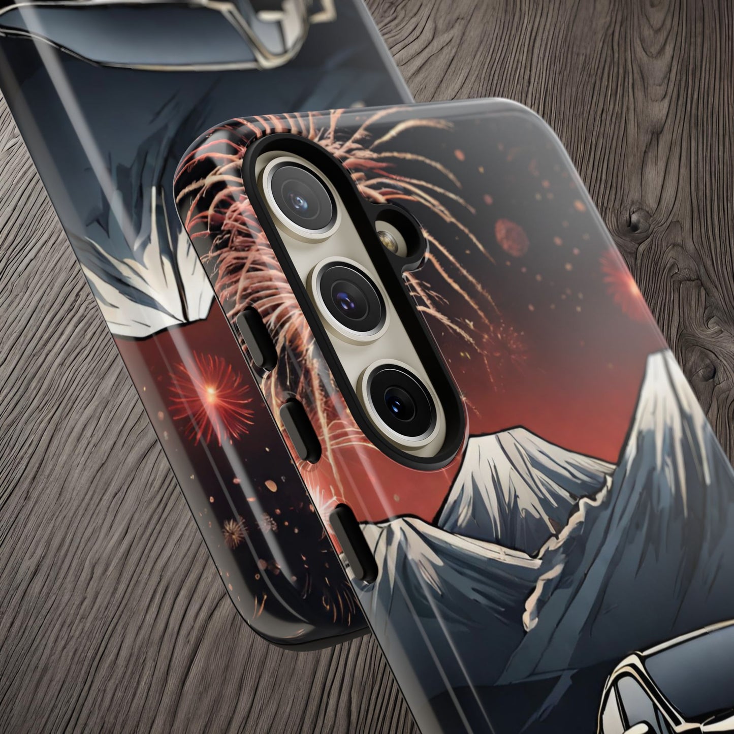 Subaru WRX/STI Fireworks-Dual Layer Ultra Tough Phone Case Printify by The Night Shift Automotive Apparel