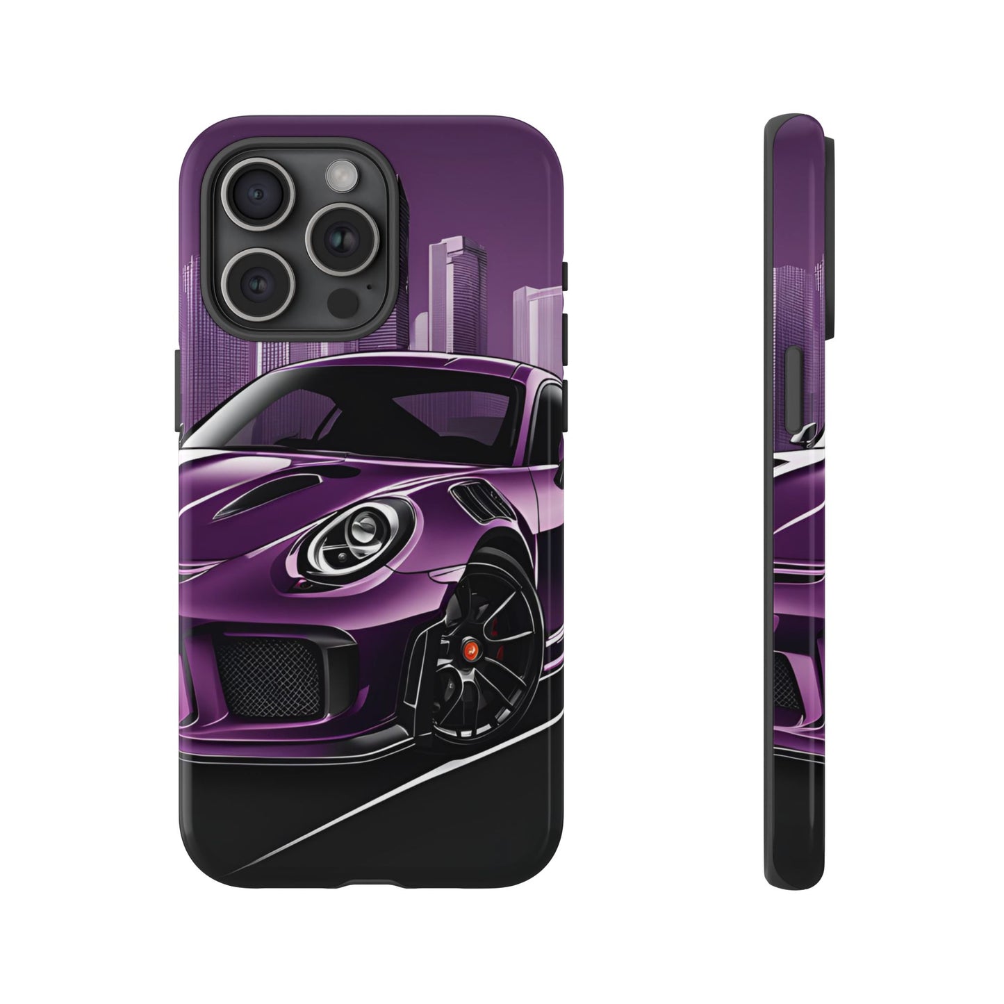 Porsche 911 GT3 RS-Dual Layer Ultra Tough Phone Case Printify by The Night Shift Automotive Apparel