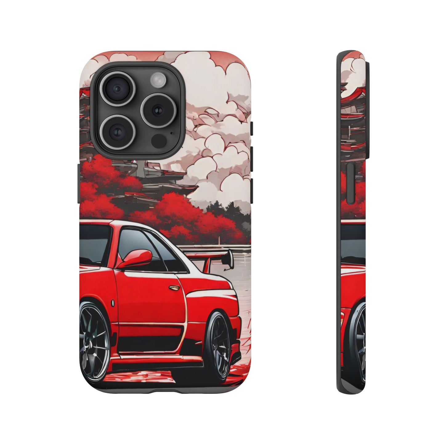 Nissan Skyline R34-Dual Layer Ultra Tough Phone Case Printify by The Night Shift Automotive Apparel
