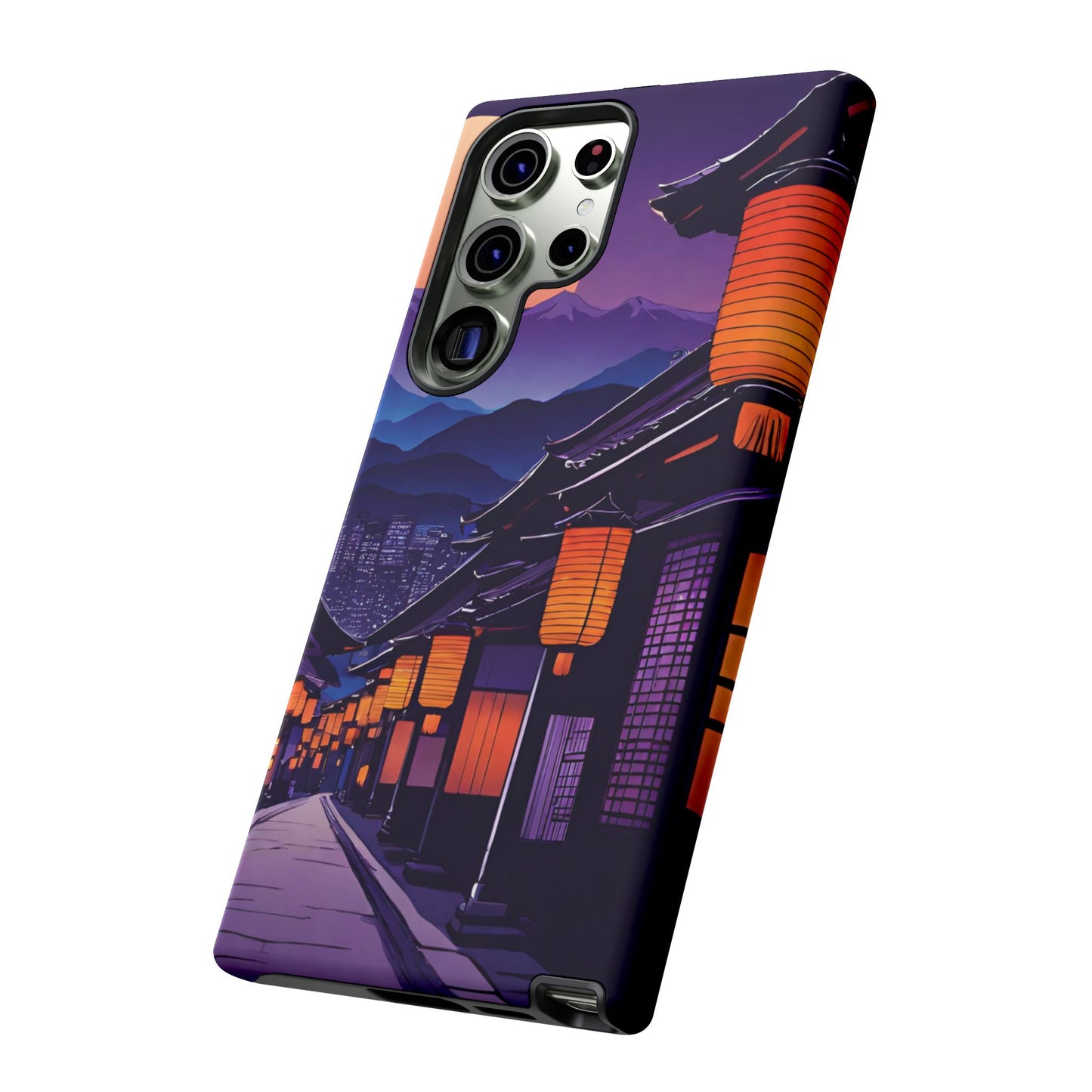 Traditional Japanese Village Countryside-Dual Layer Ultra Tough Phone Case Printify by The Night Shift Automotive Apparel