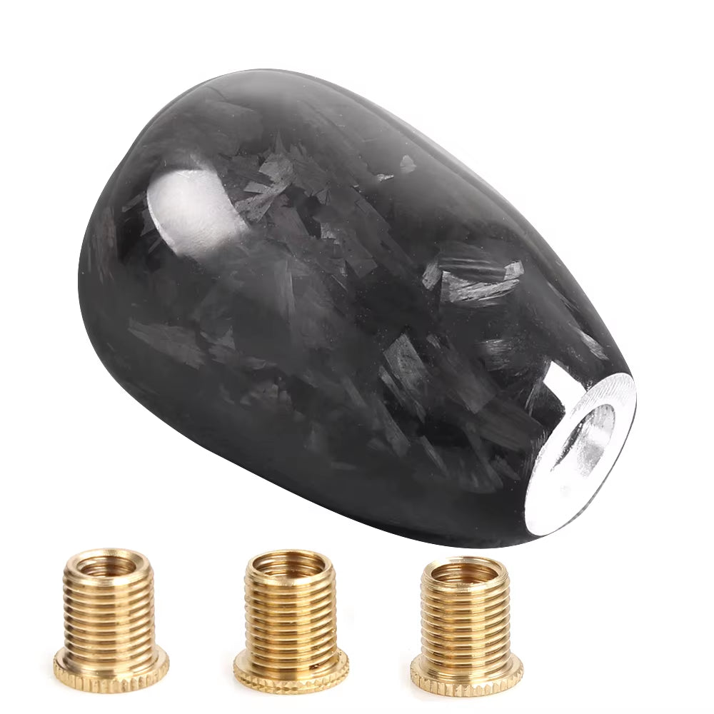 Forged Carbon Fiber Shift Knob Ellipse The Night Shift Performance Street Gear by The Night Shift Automotive Apparel