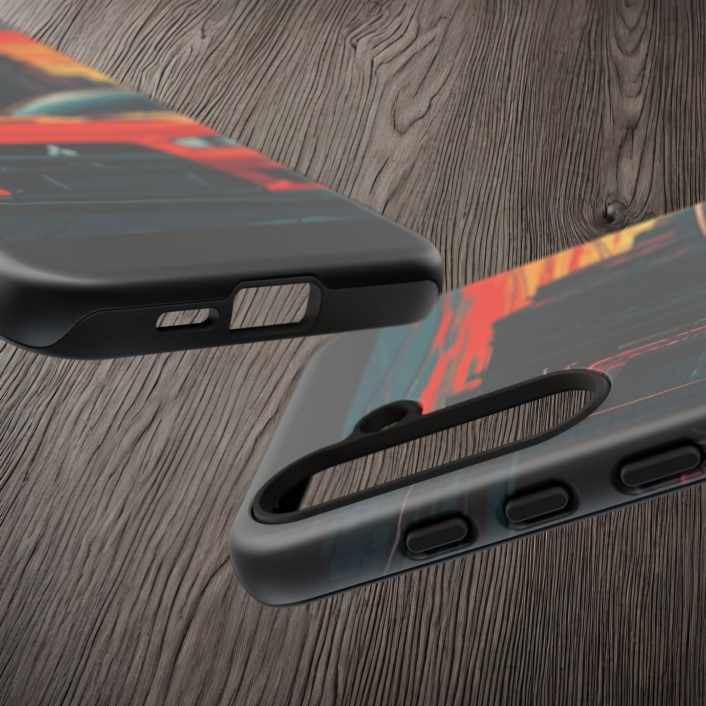 Mitsubishi Evo X Street Life-Dual Layer Ultra Tough Phone Case Printify by The Night Shift Automotive Apparel